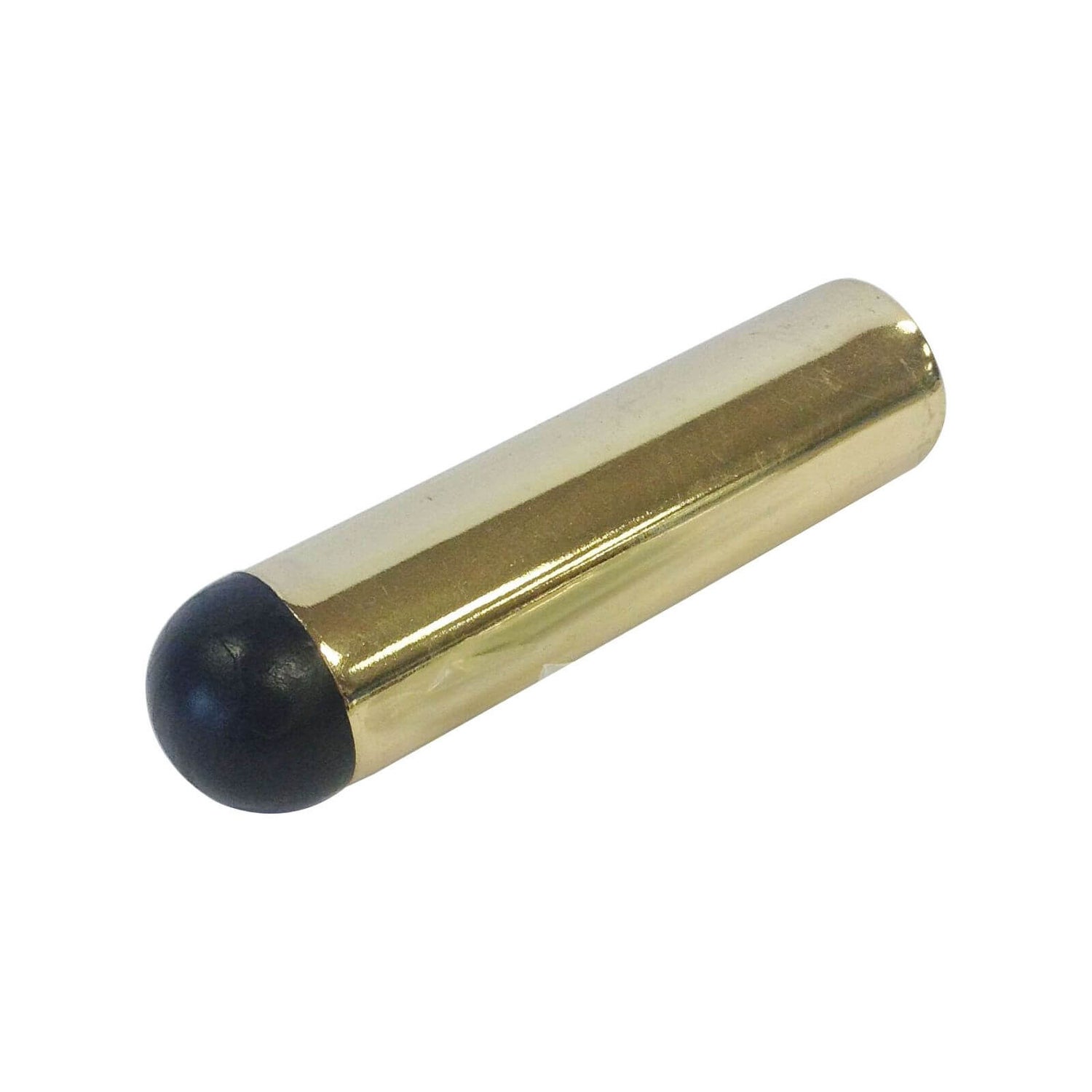 Decorative Door Stop Polished Brass Finish Homebase