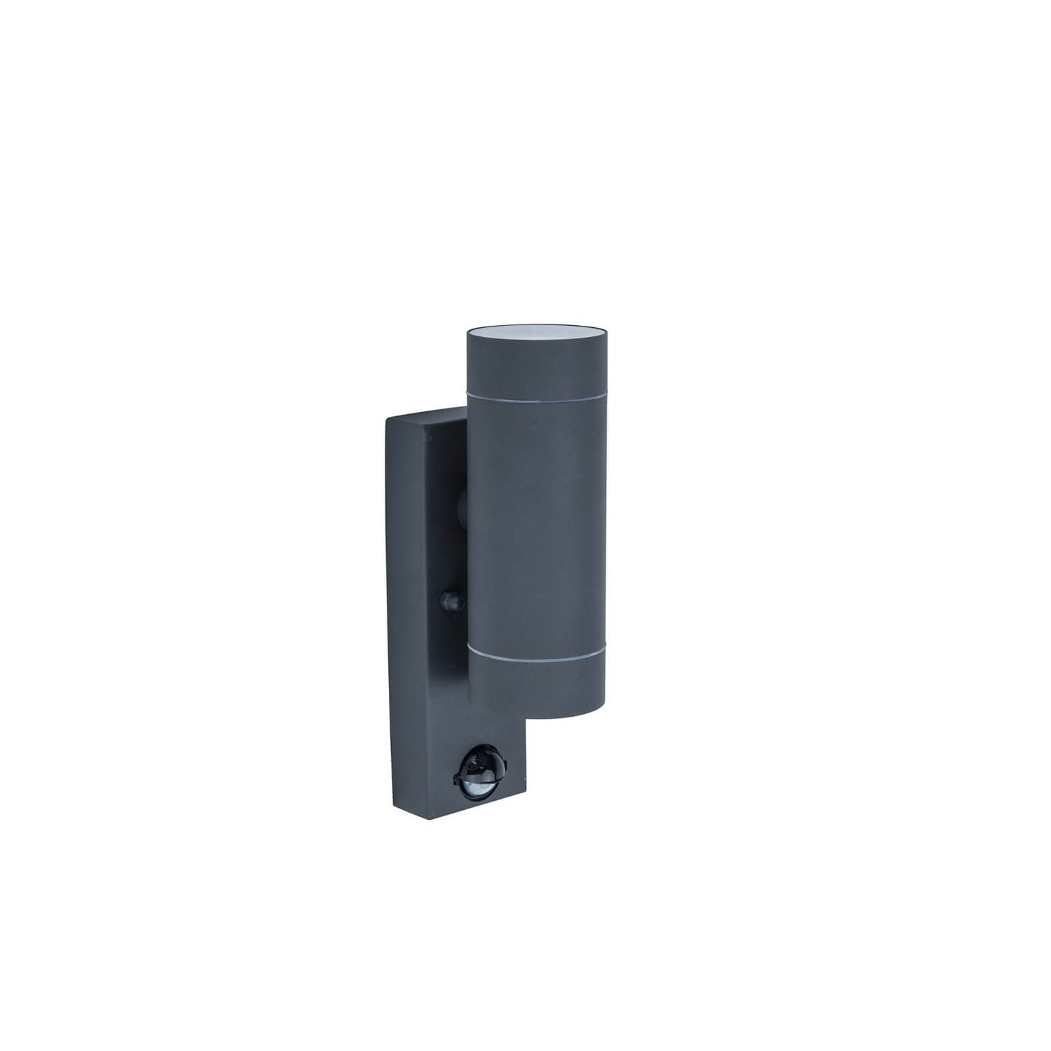 Lutec Rado Up And Down Outdoor Wall Light With PIR Motion Sensor In