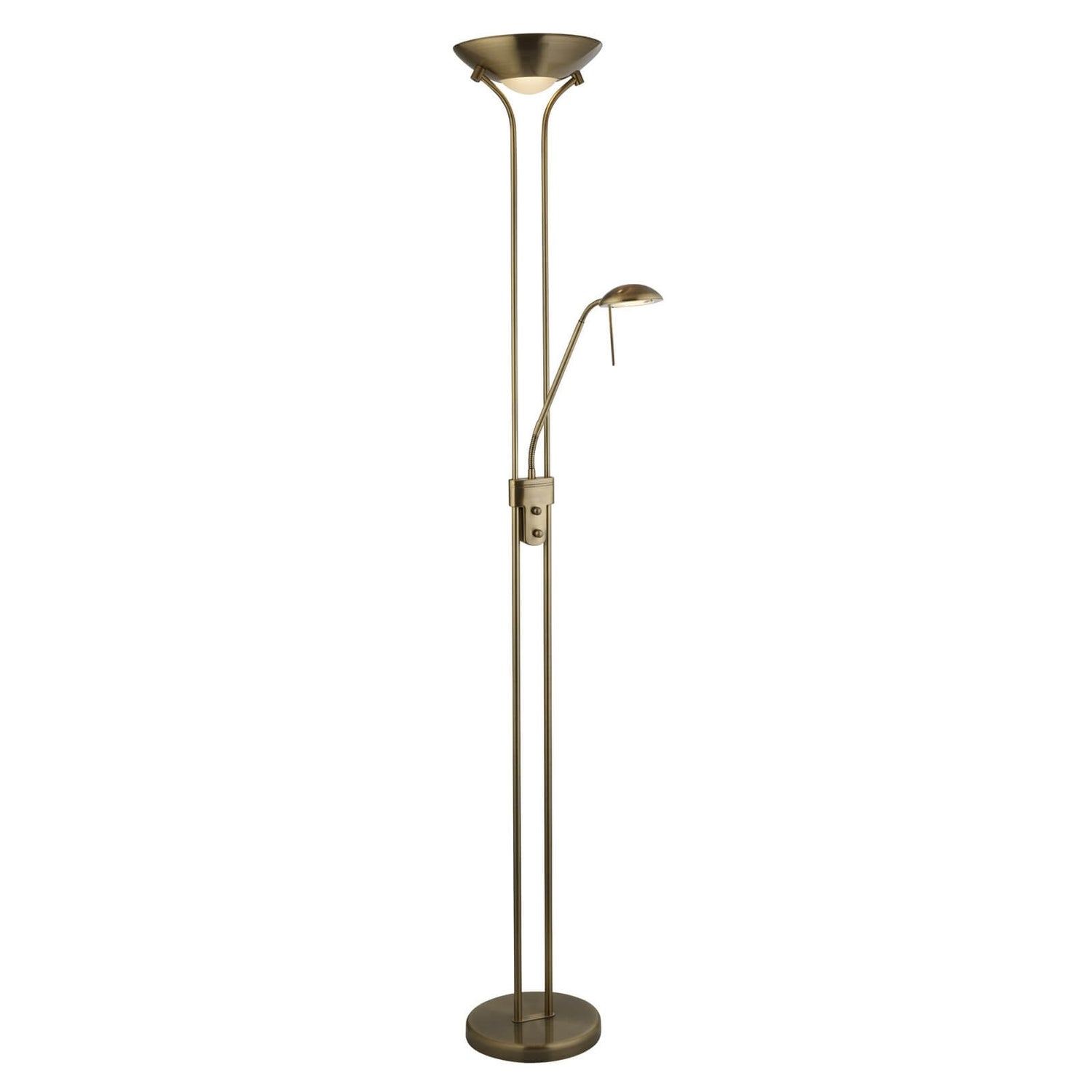Gold Father and Child Floor Lamp Homebase