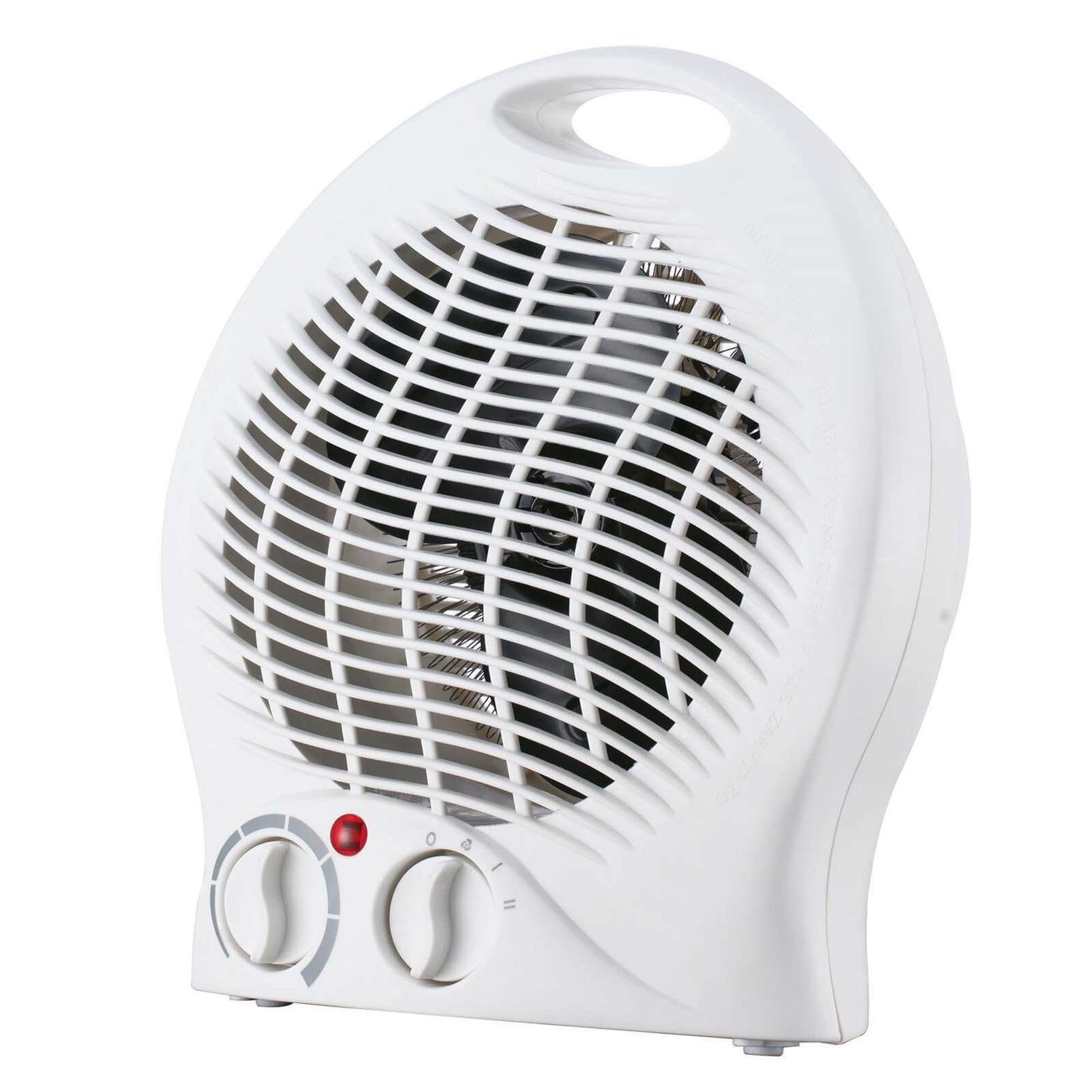 Upright Fan Heater White 2000W Homebase