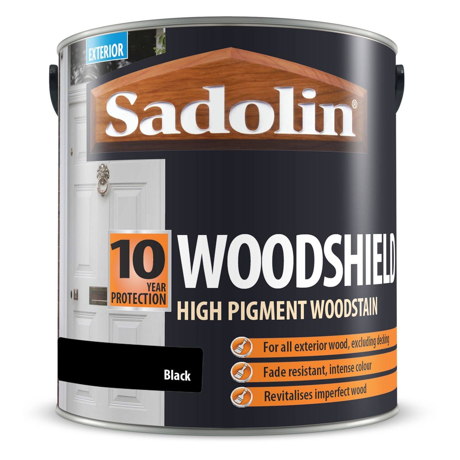 Sadolin Woodshield Black 2.5L Homebase