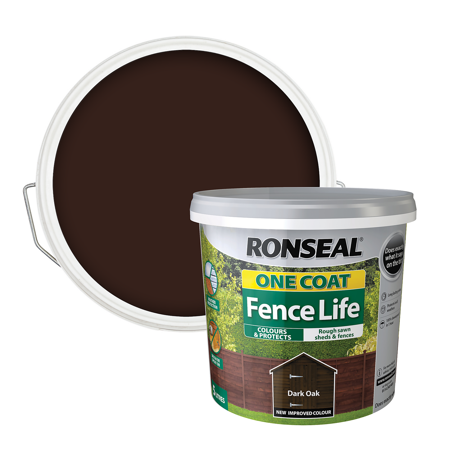 Ronseal Shed Paint Colour Chart Fasci Garden