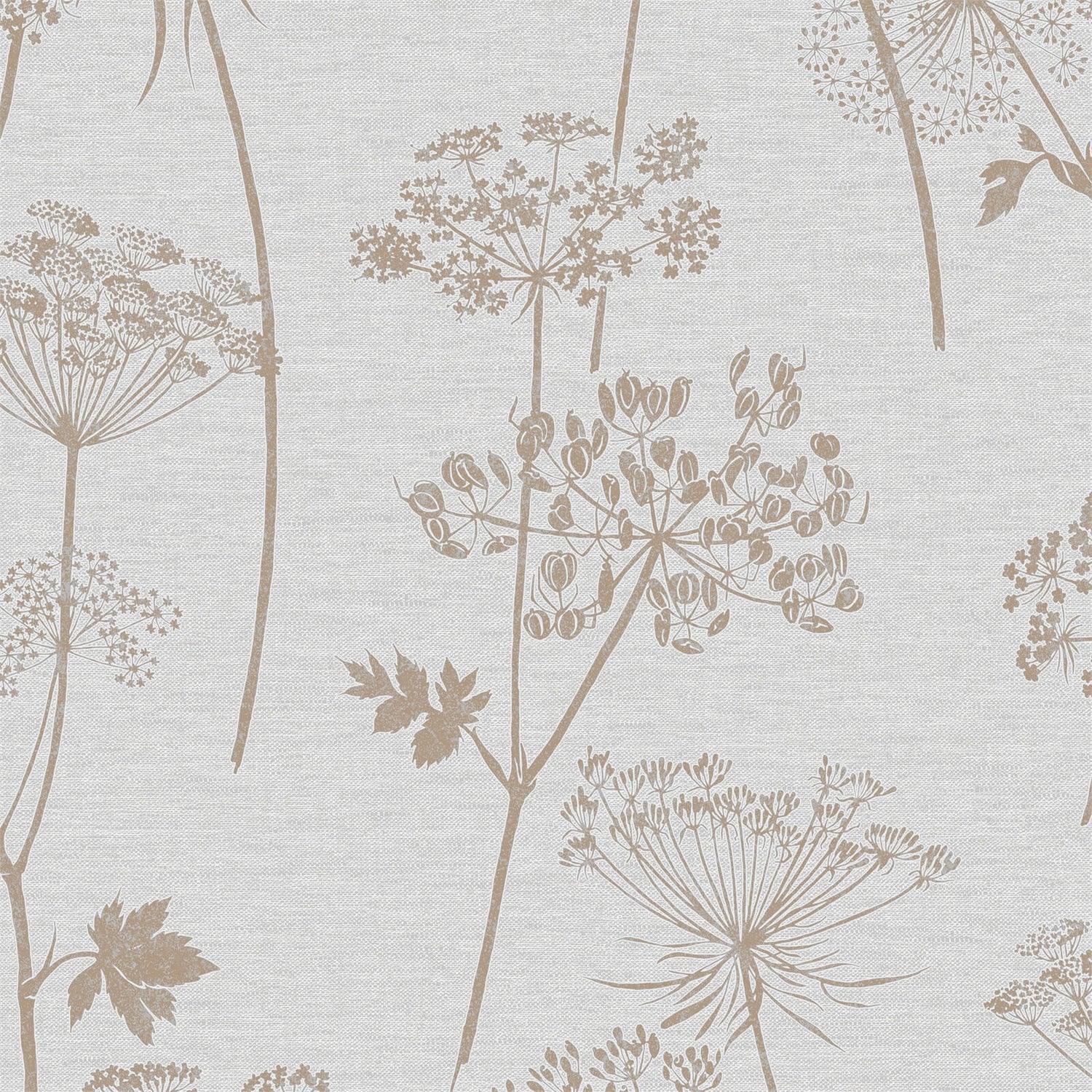 Superfresco Easy Wild Flower Grey Wallpaper Homebase