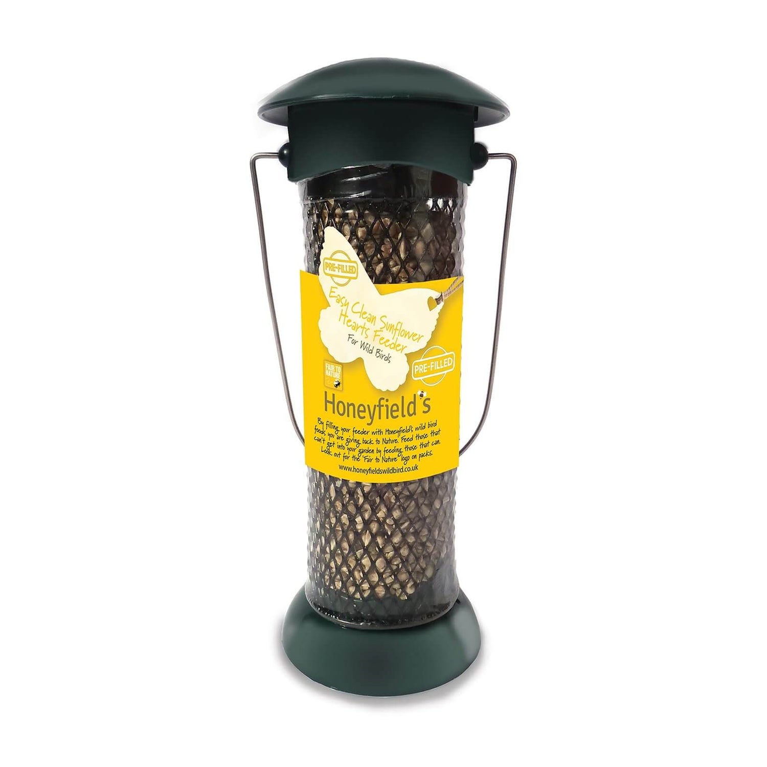 Honeyfield's Filled Sunflower Hearts Wild Bird Feeder Homebase