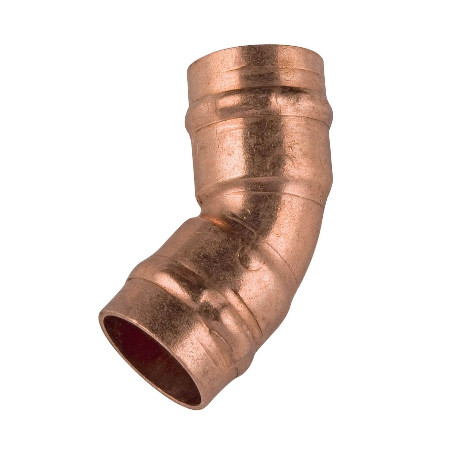 Solder Ring 45 Degree Bend Copper 15mm Homebase
