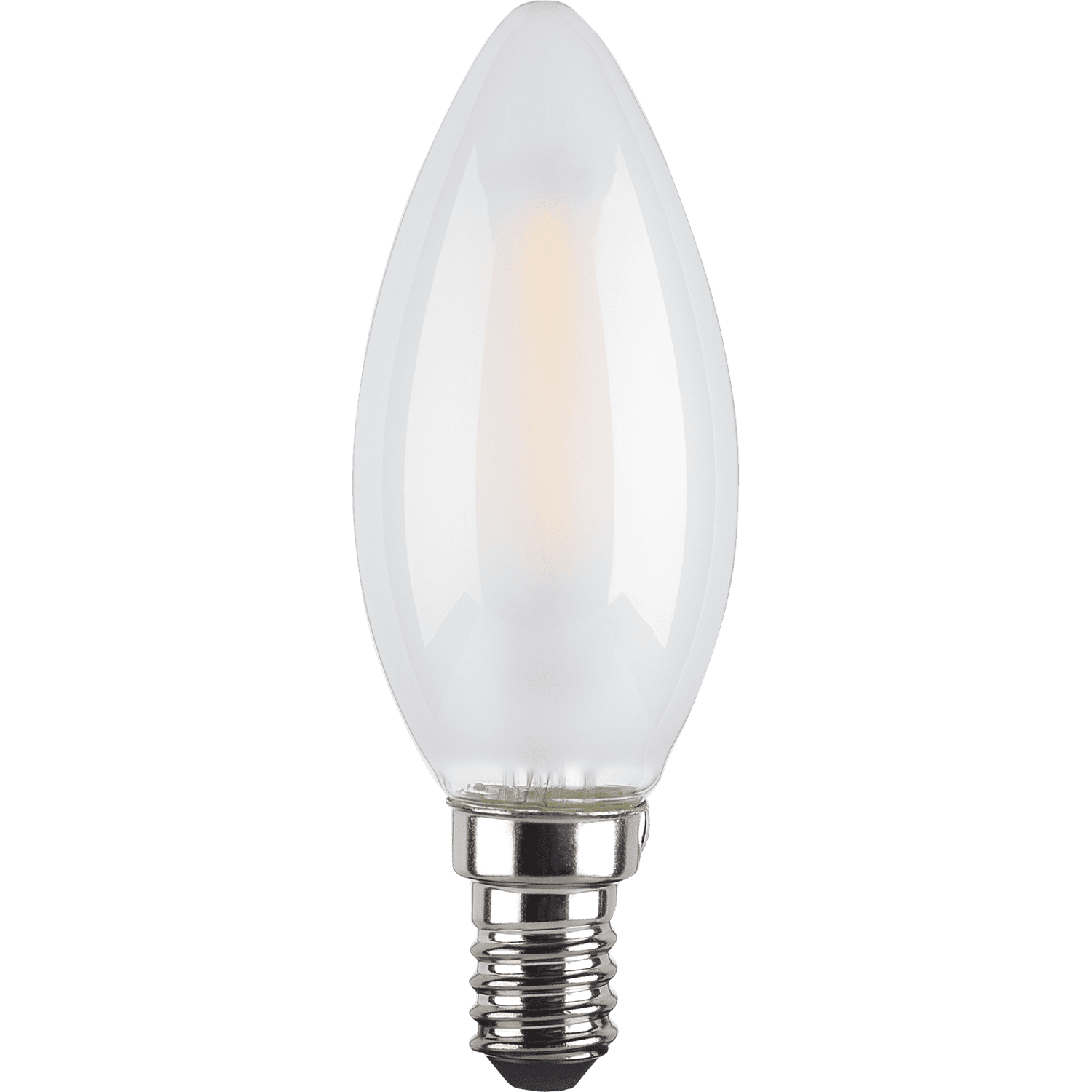 TCP LED Filament Frosted Candle 4W E14 Light Bulb Homebase