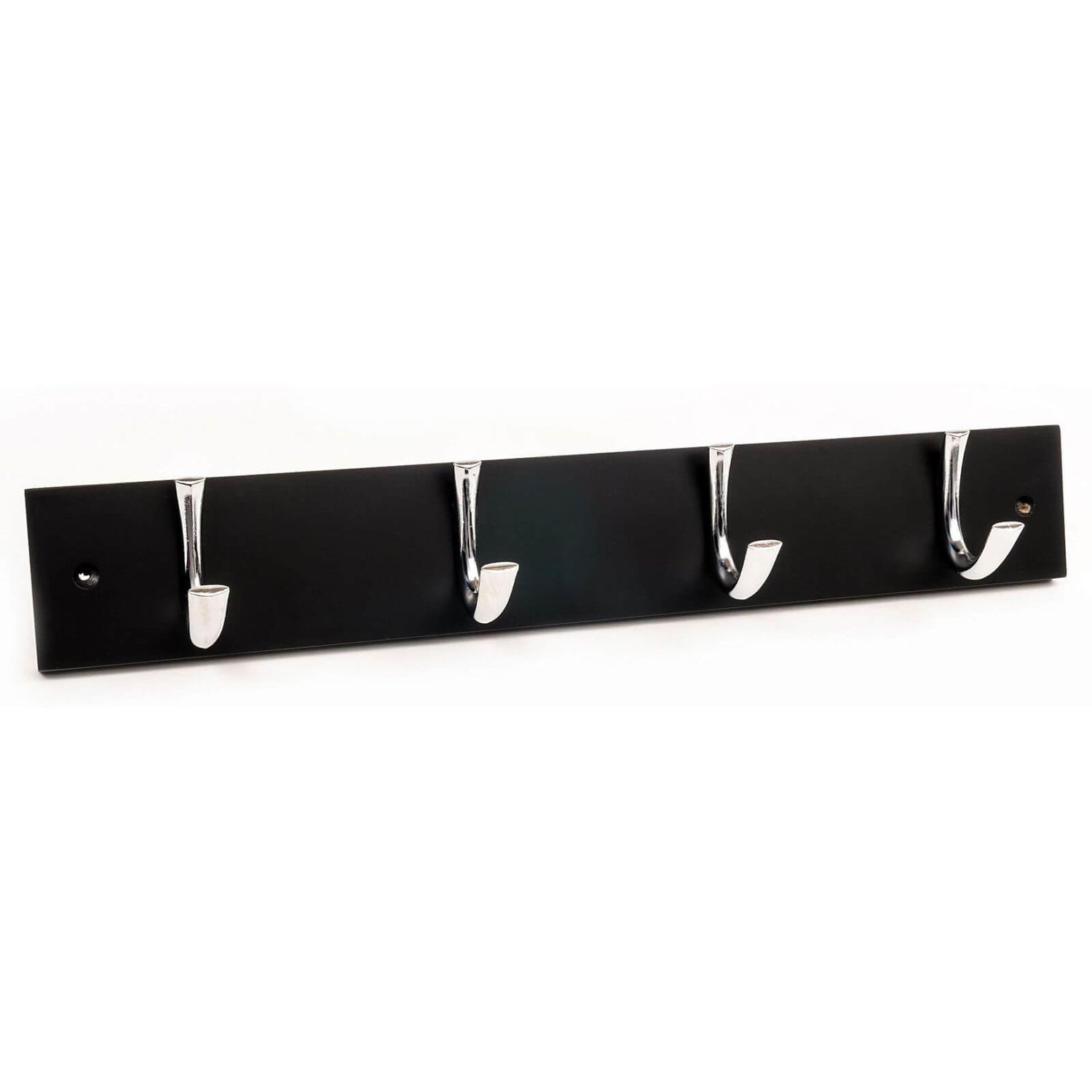 Black Coat Hook 4 Hooks Homebase