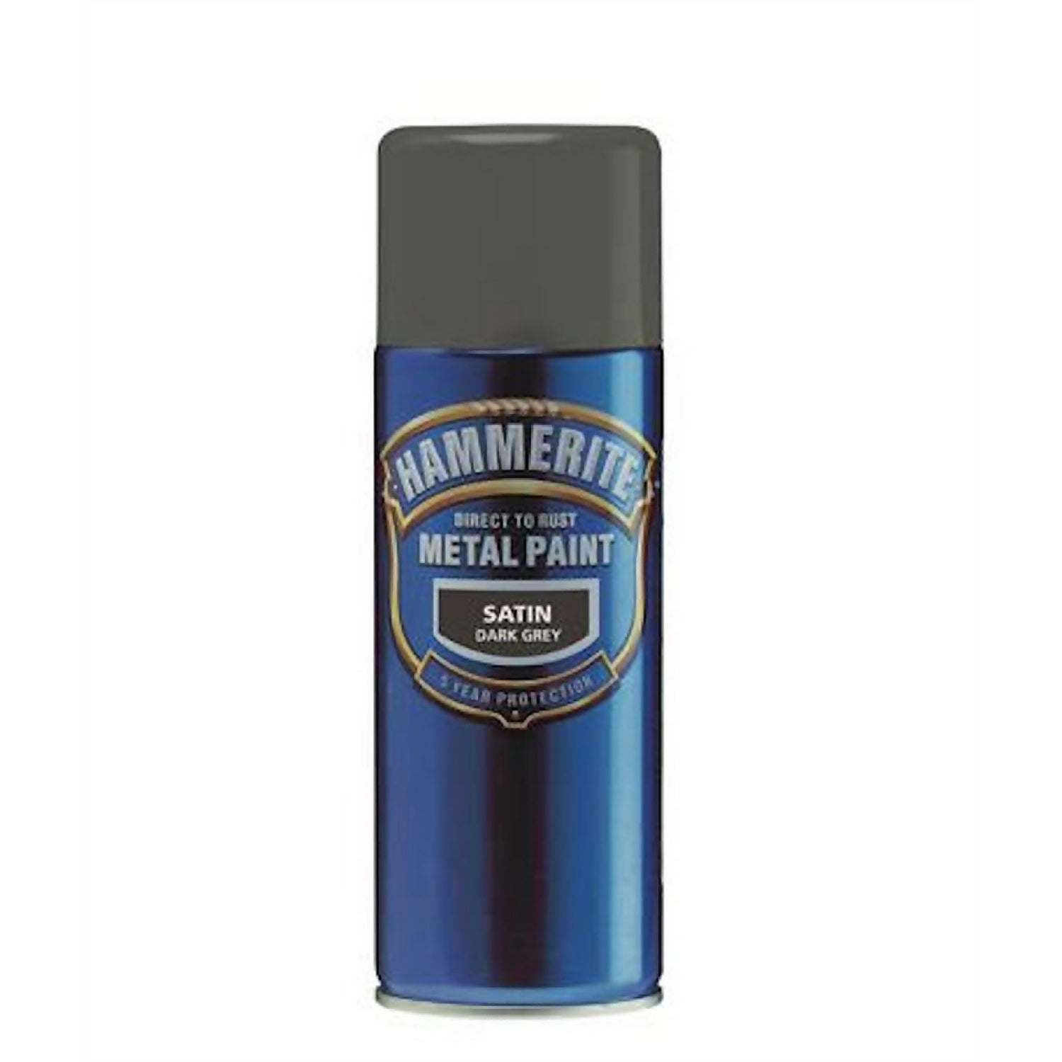 Hammerite Black Aerosol Direct to Rust Metal Paint 400ml Homebase