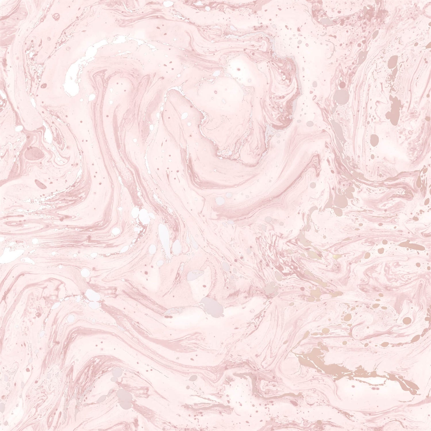 Holden Decor Azurite Marble Effect Smooth Metallic Blush Pink Wallpaper Homebase