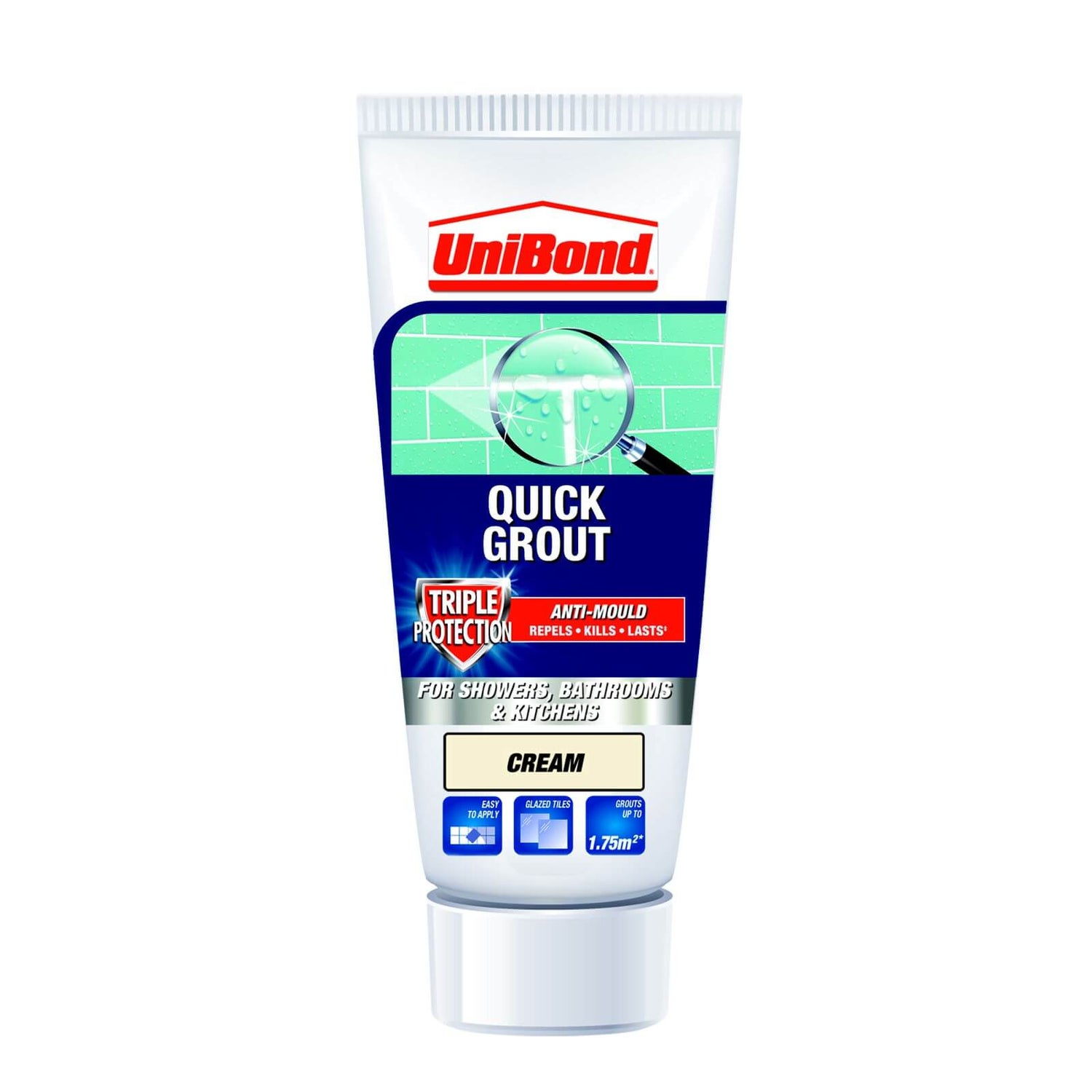 UniBond Quick Grout Cream Homebase