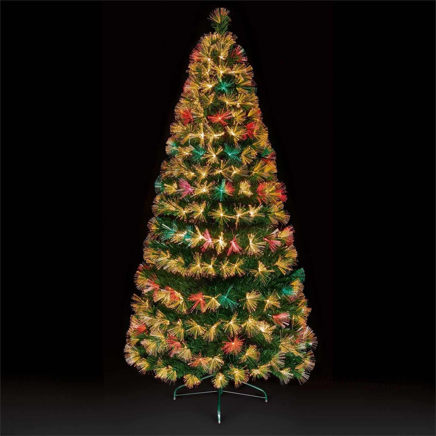 4ft Firework LED Fibre Optic Tree Homebase