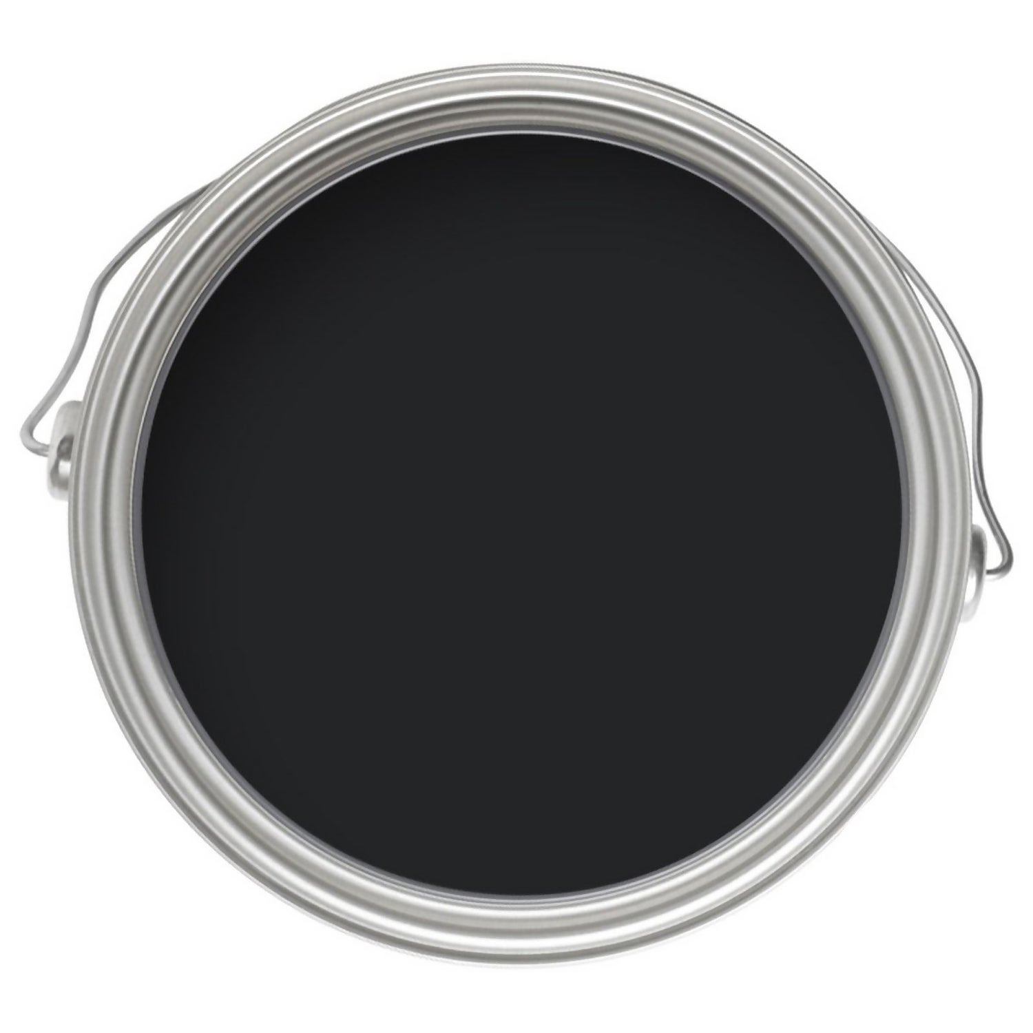 Farrow & Ball Estate No.256 Pitch Black Eggshell Paint 750ml Homebase