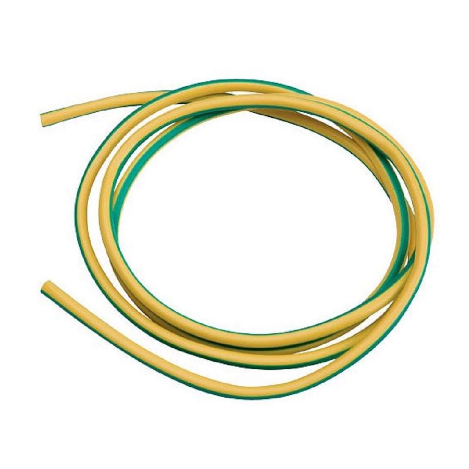 Masterplug Sleeving 3mm x 1m Earth Green/Yellow Homebase