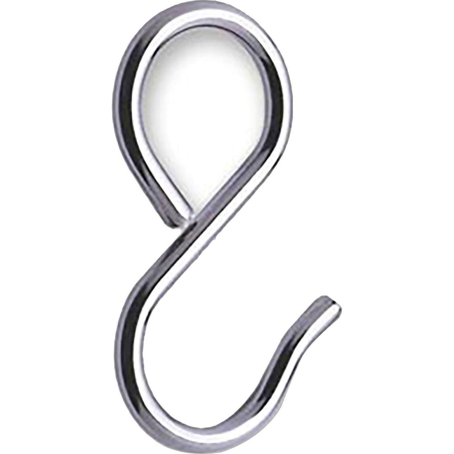 S Sliding Hook Chrome Plated 19mm Homebase