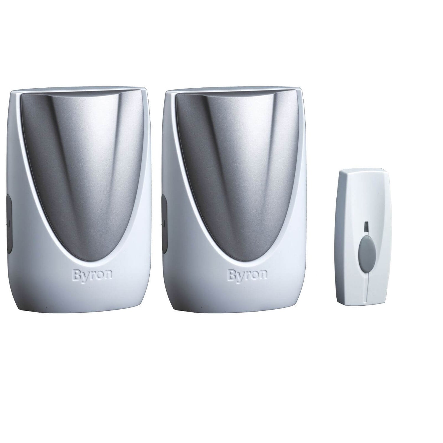 Byron BY236 Wireless Port & PlugIn Door Chime Kit Homebase