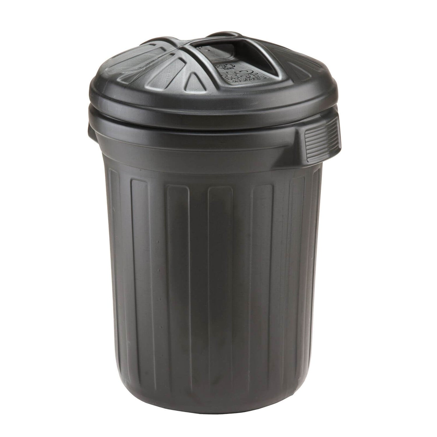 Strata Essentials Black Bin 80L Homebase