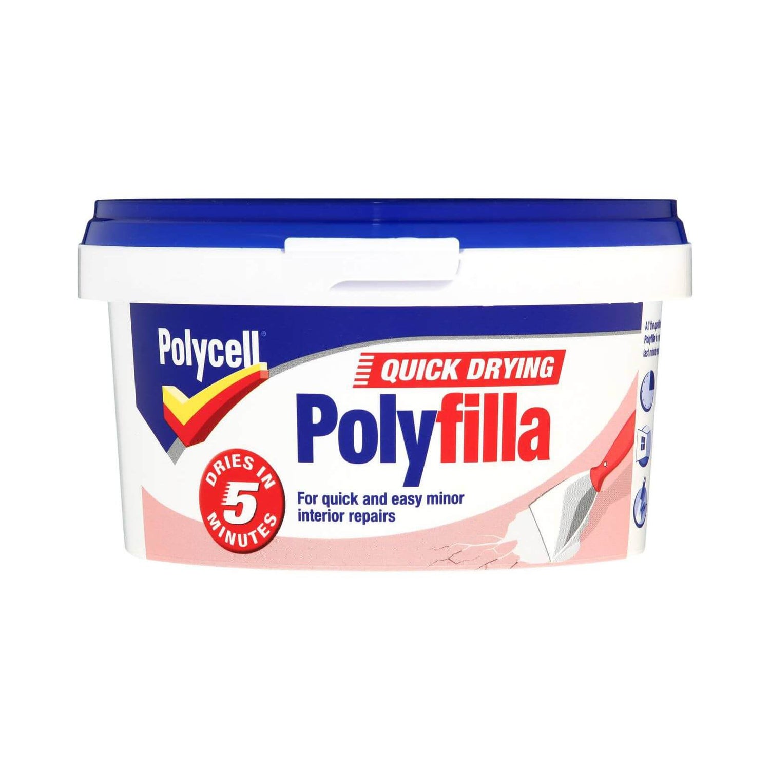 Polycell Quick Dry Polyfilla 500g Homebase