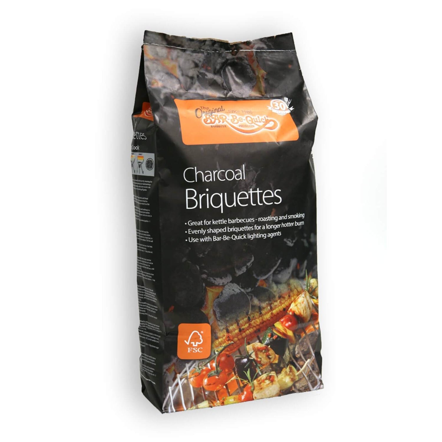 BarBeQuick FSC Charcoal Briquettes 10kg Homebase