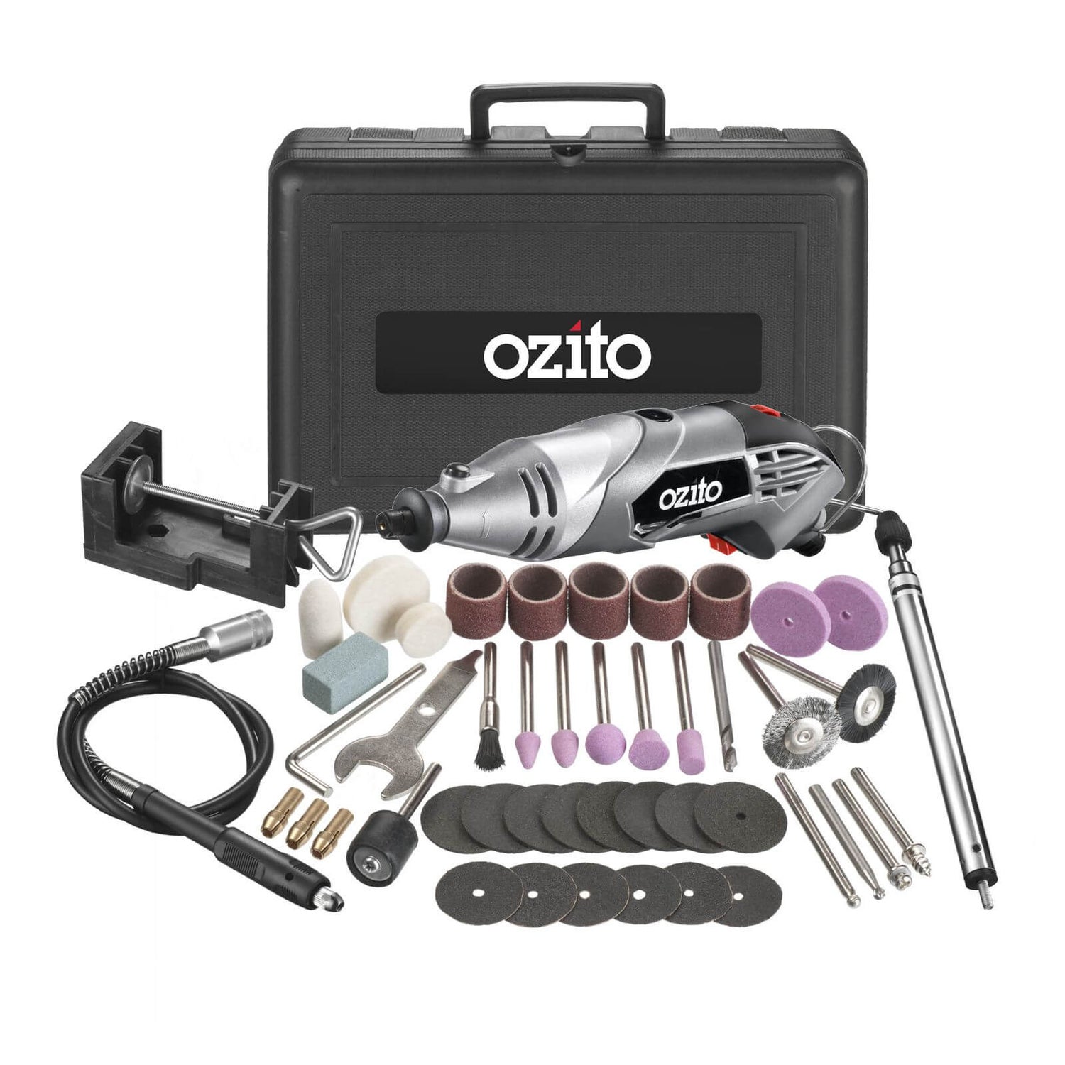 Ozito by Einhell 170W Rotary Tool with 42 Accessories kit RTR040U