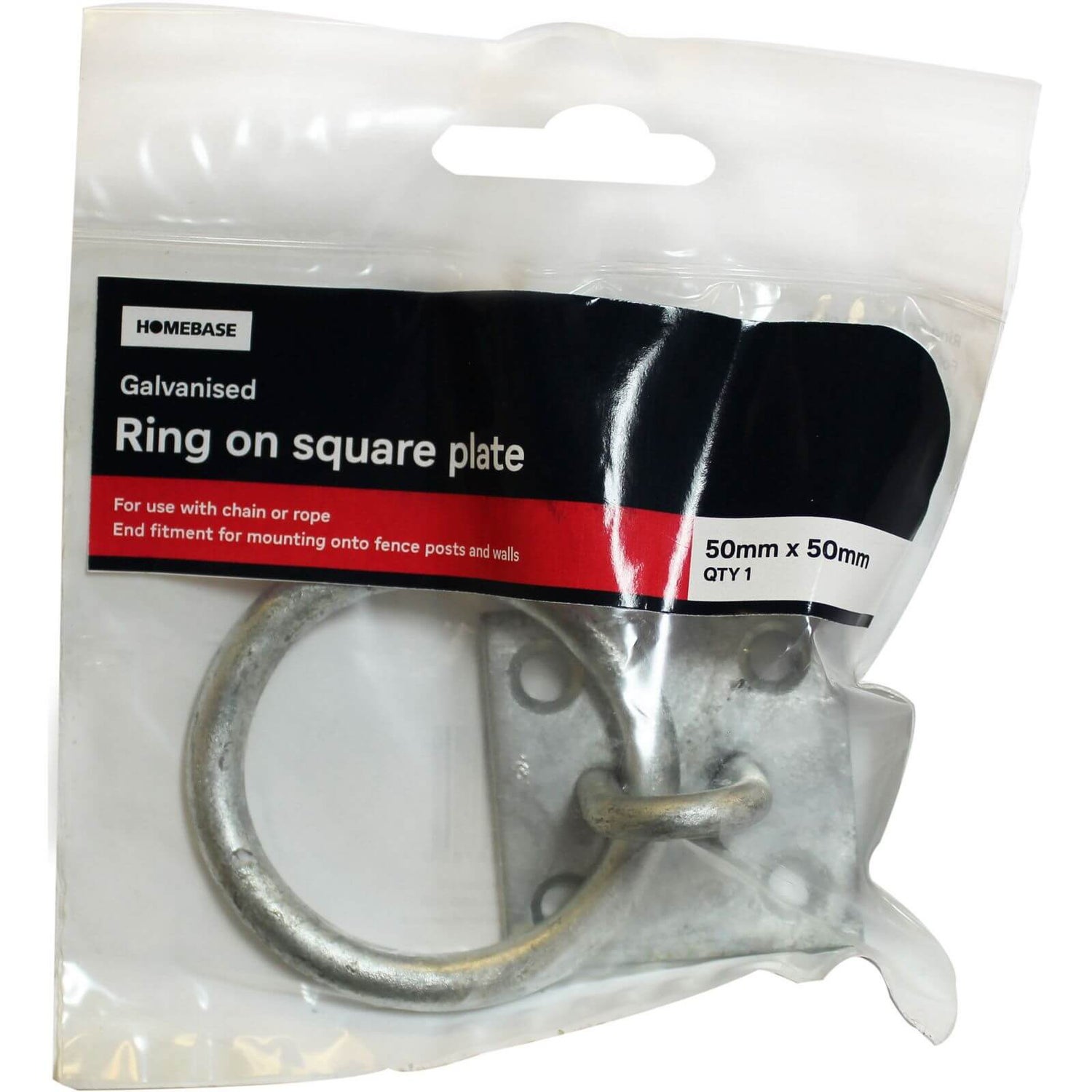 Ring On Plate Galv Homebase