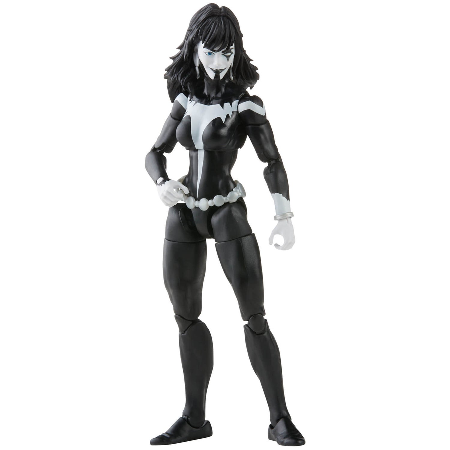 Spiderman Marvel Legends Series Marvel'S Shriek acción Coleccionable de 15 cm y 4 Accesorios y 2 Piezas de construcción de una Figura