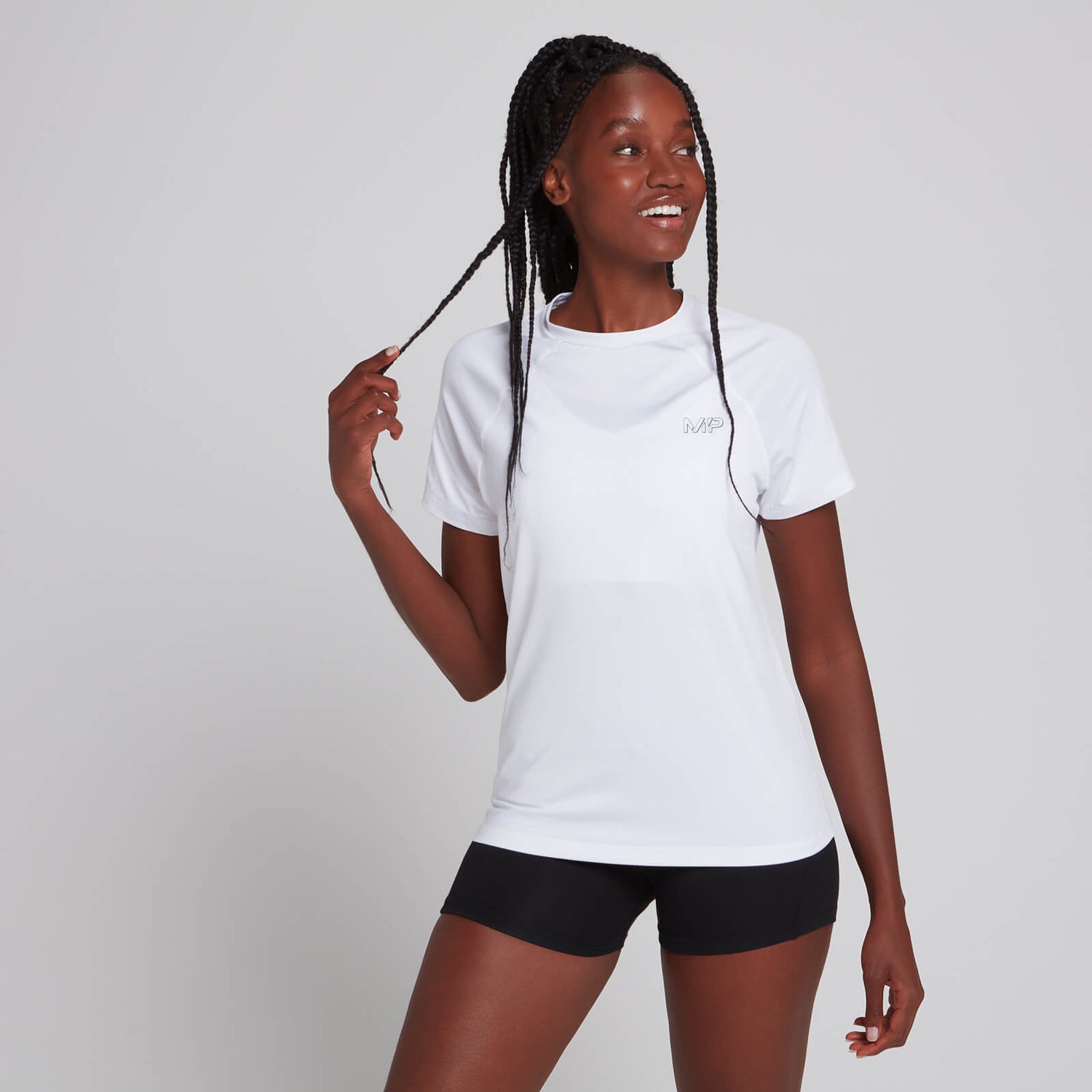Women's Infinity Mark Training TShirt White MYPROTEIN™