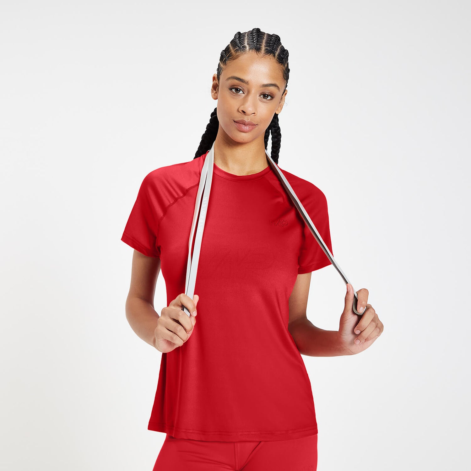 Women's Infinity Mark Training TShirt Red MYPROTEIN™