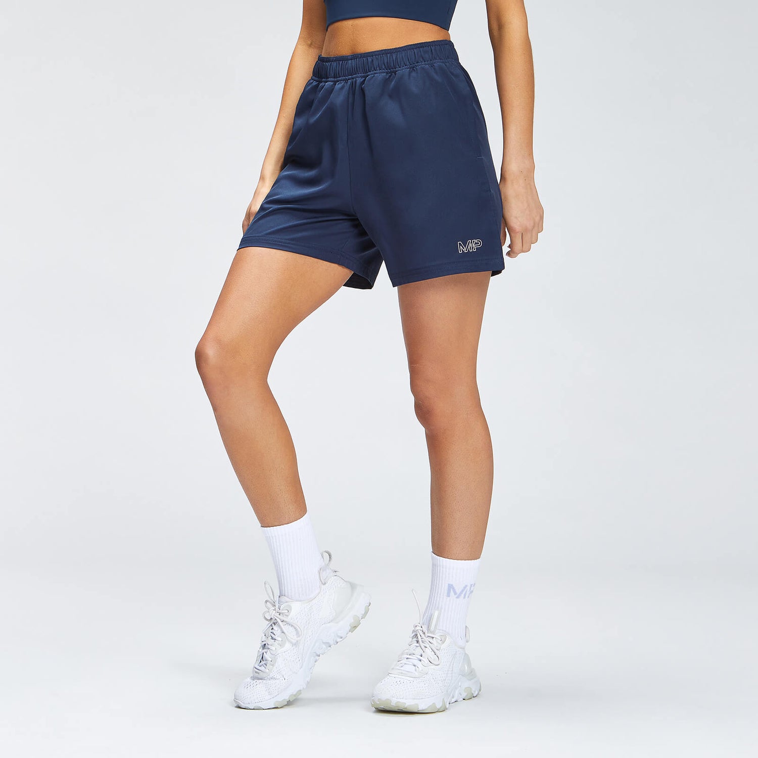 MP Women's Repeat Mark Graphic Training Shorts Petrol blue MP