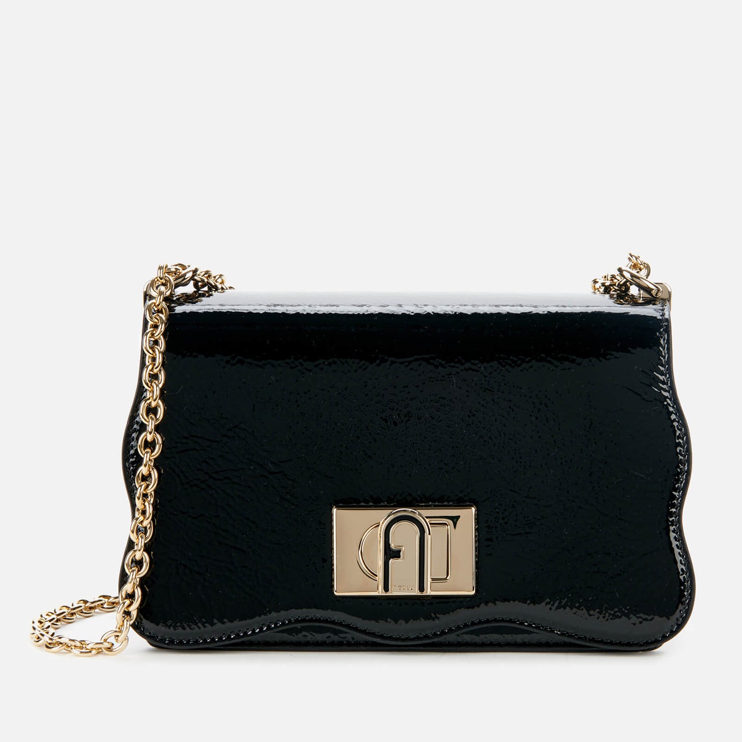 Furla Women's 1927 Mini Cross Body Bag 20 Black/Gold 免邮