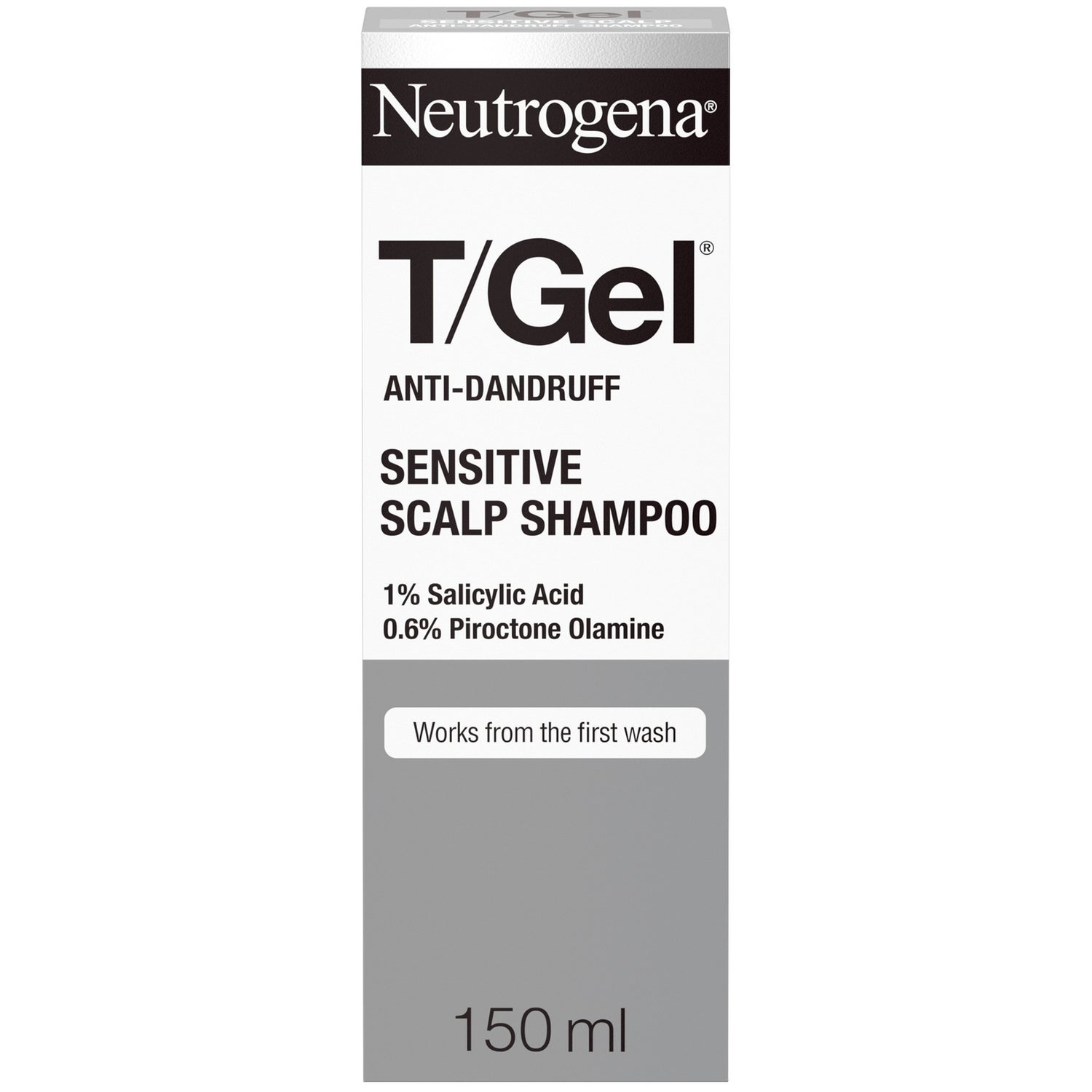 Neutrogena T/Gel Anti-Dandruff Shampoo for Sensitive Scalp 150ml ...