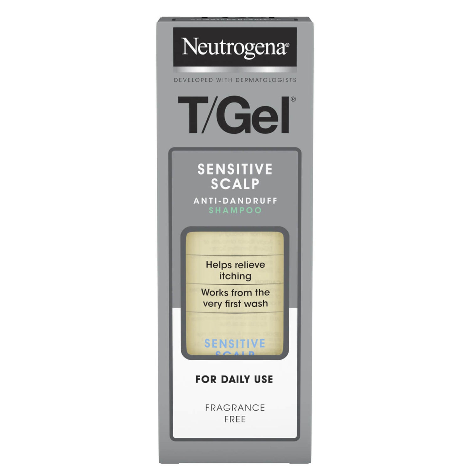 Neutrogena T/Gel Anti-Dandruff Shampoo for Sensitive Scalp 150ml ...