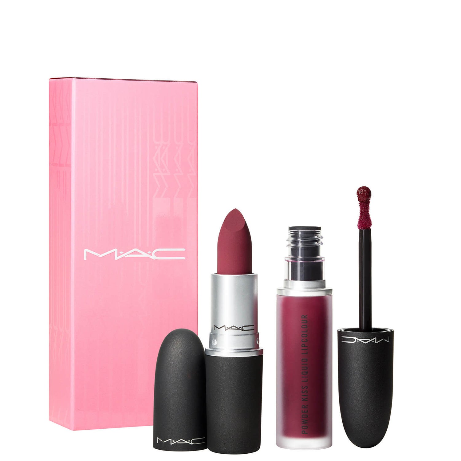 MAC Powder Kiss Lip Kit Like Mother lookfantastic 台灣站