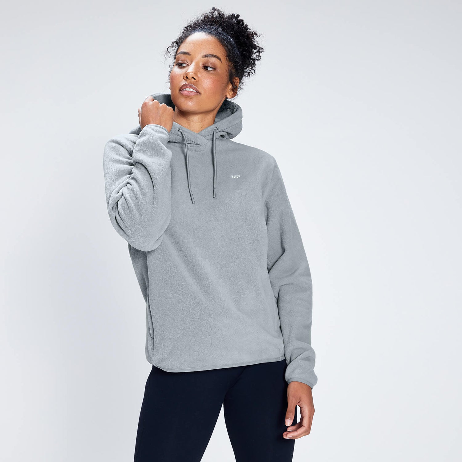 MP Women's Fleece Overhead Hoodie Storm MYPROTEIN™