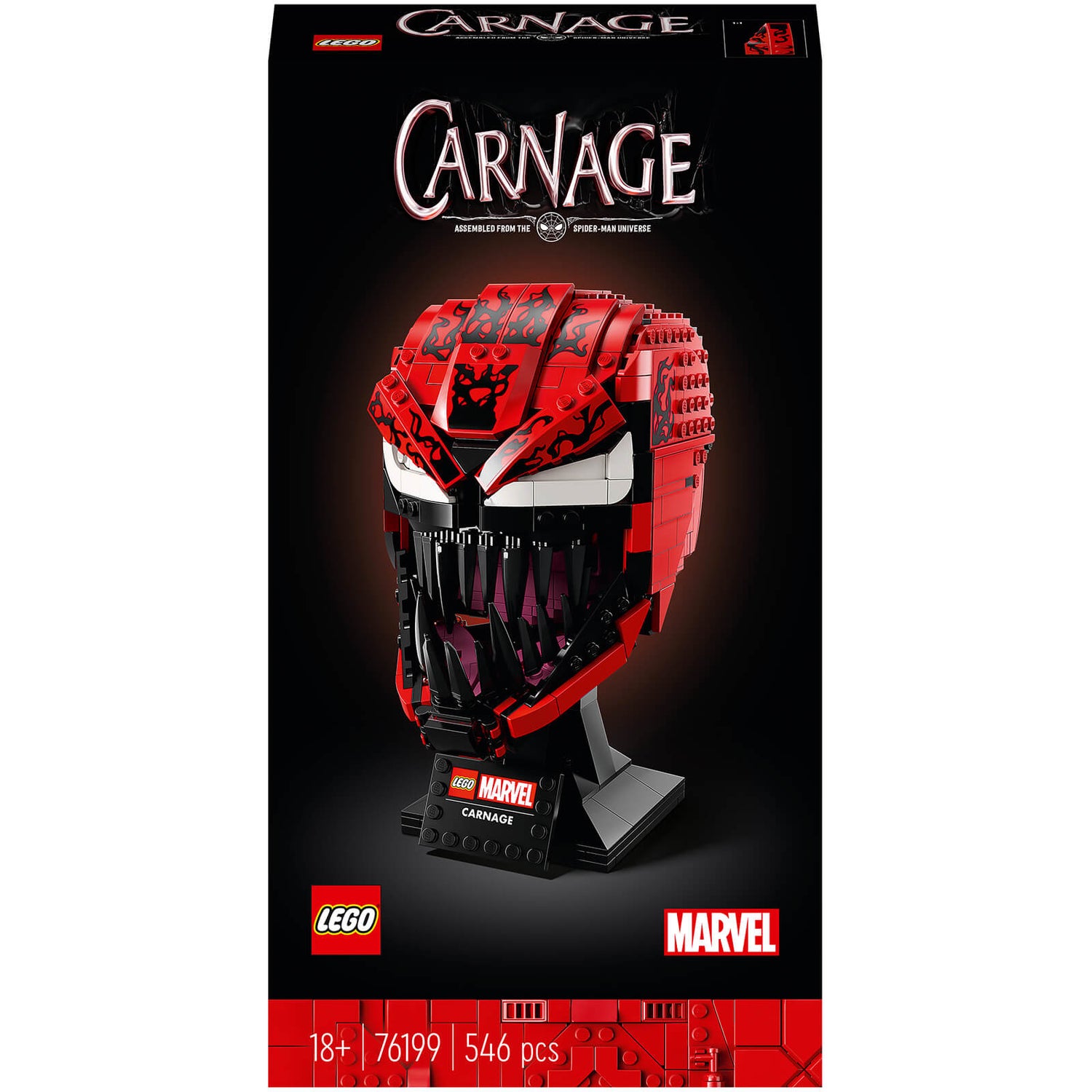 LEGO Marvel SpiderMan Carnage Building Set for Adults (76199) retro