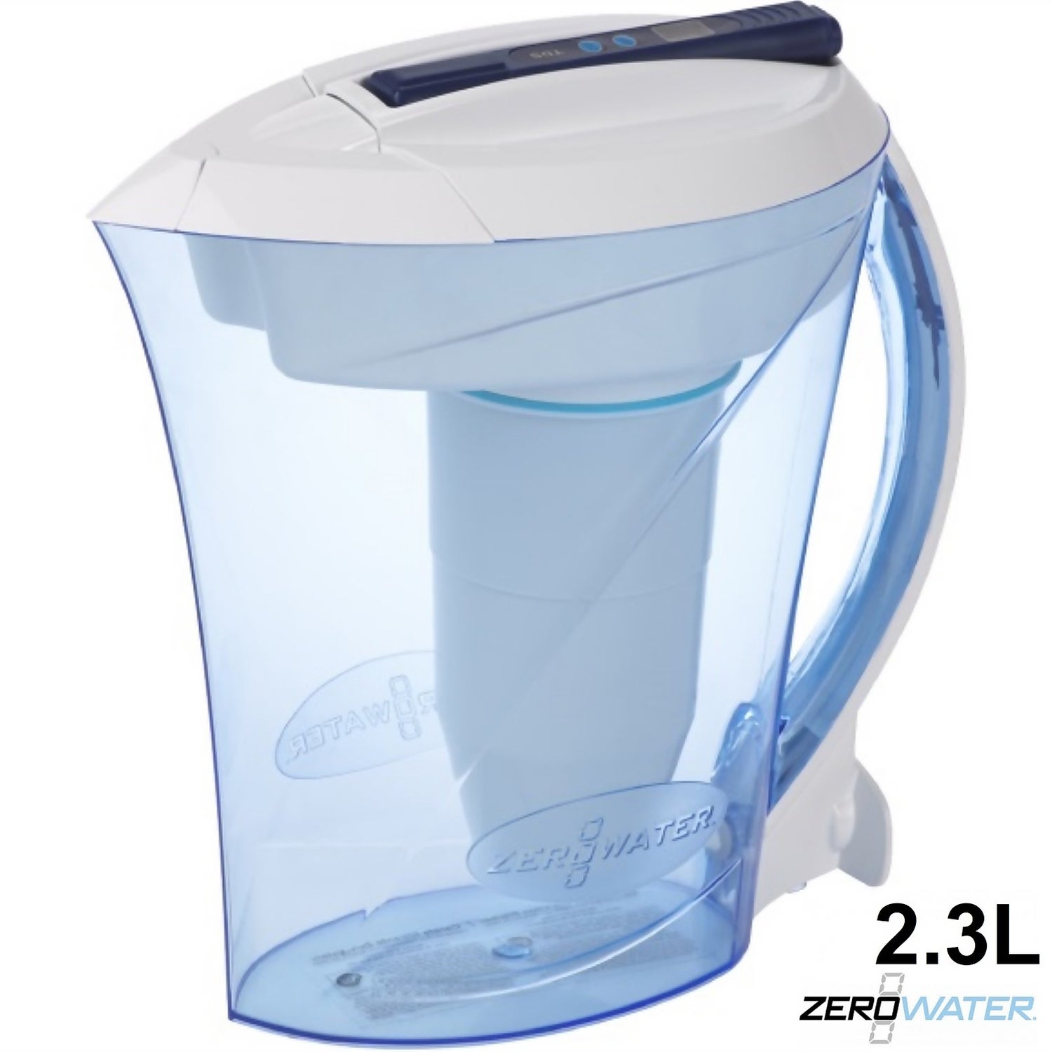 ZeroWater 10 Cup Ready Pour Water Filter Jug 2.4l Homebase