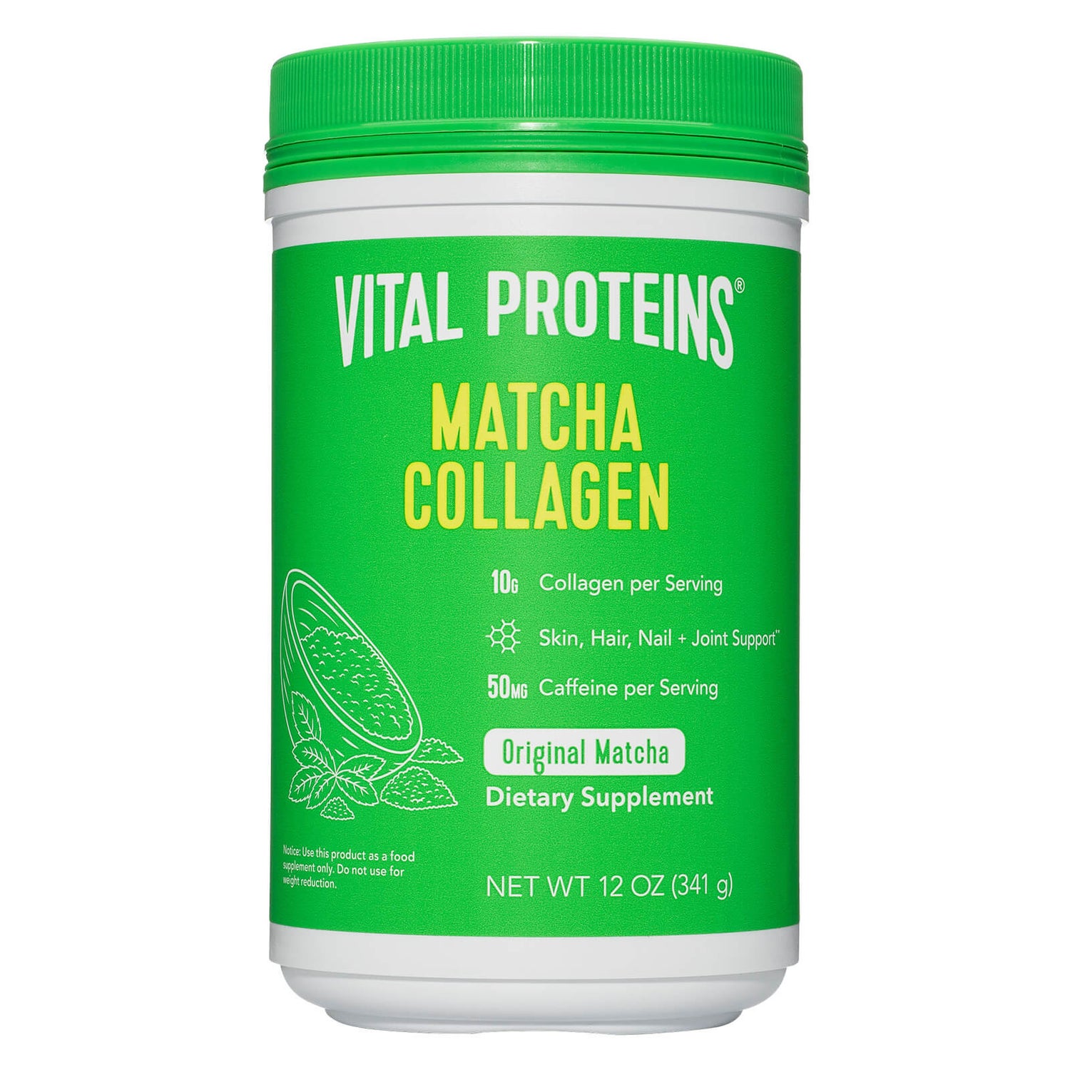 Matcha Collagen Original Matcha Powder 341g Vital Proteins UK