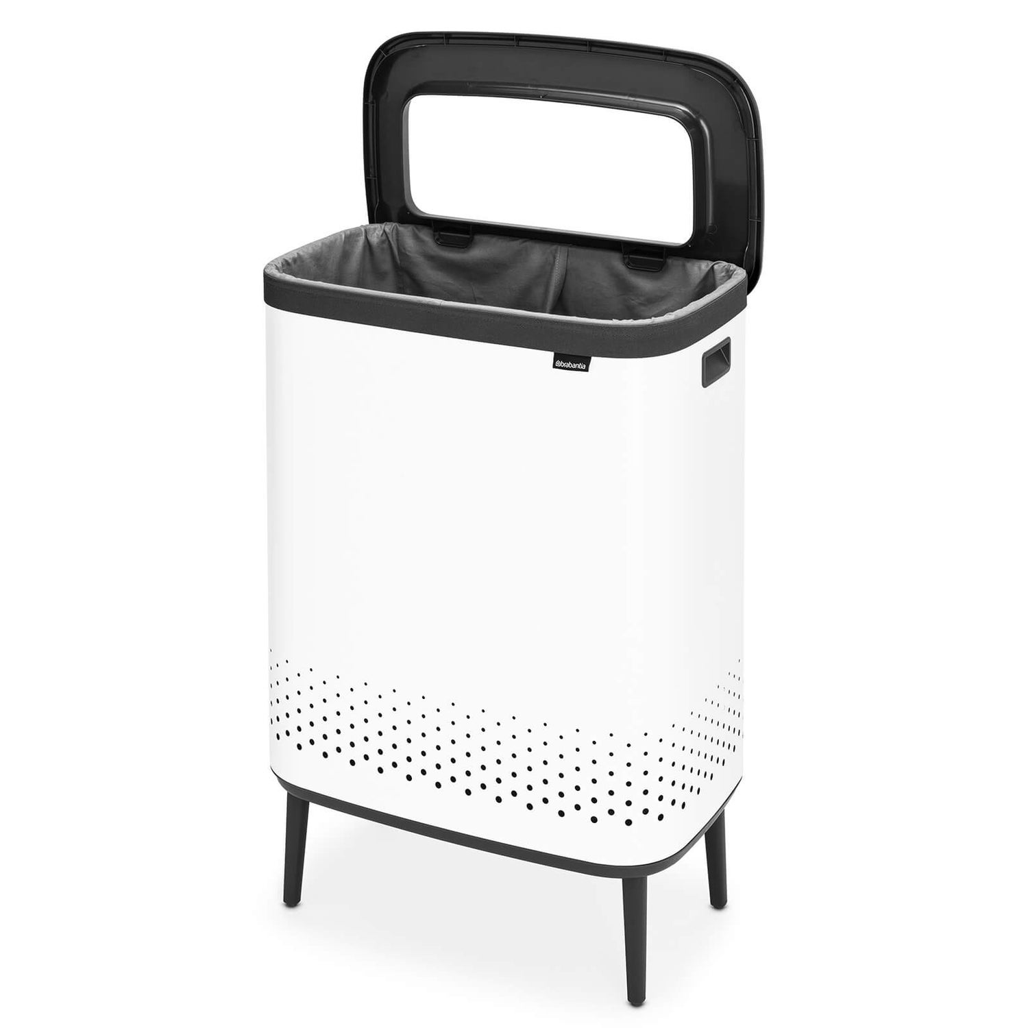 Brabantia Bo Laundry Bin Hi 2x45 L White TheHut.de