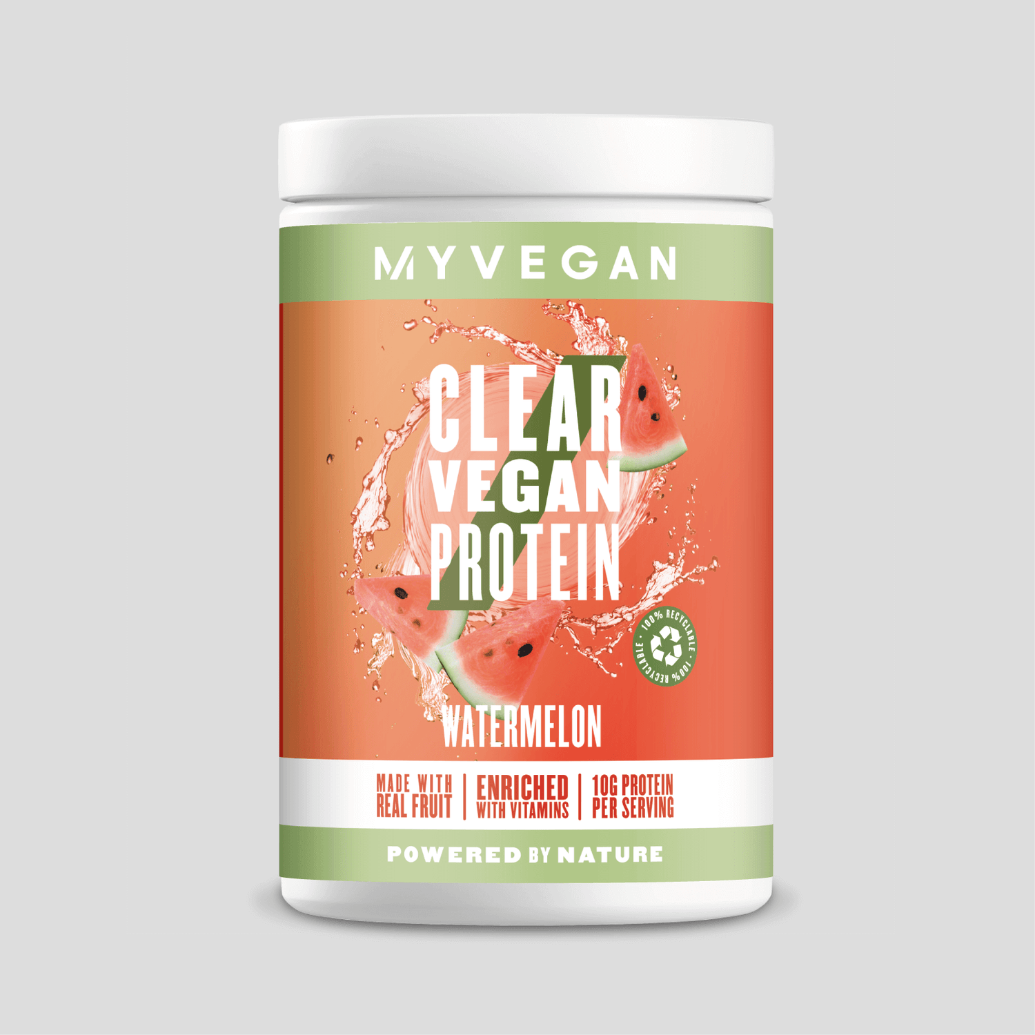 Clear Vegan Protein Protein Isolate Powder MYVEGAN™