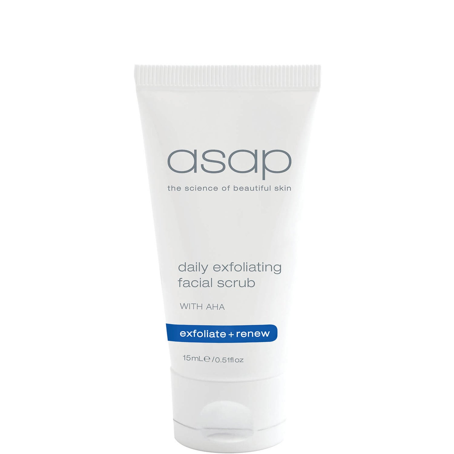 asap Daily Exfoliating Facial Scrub 15ml LOOKFANTASTIC