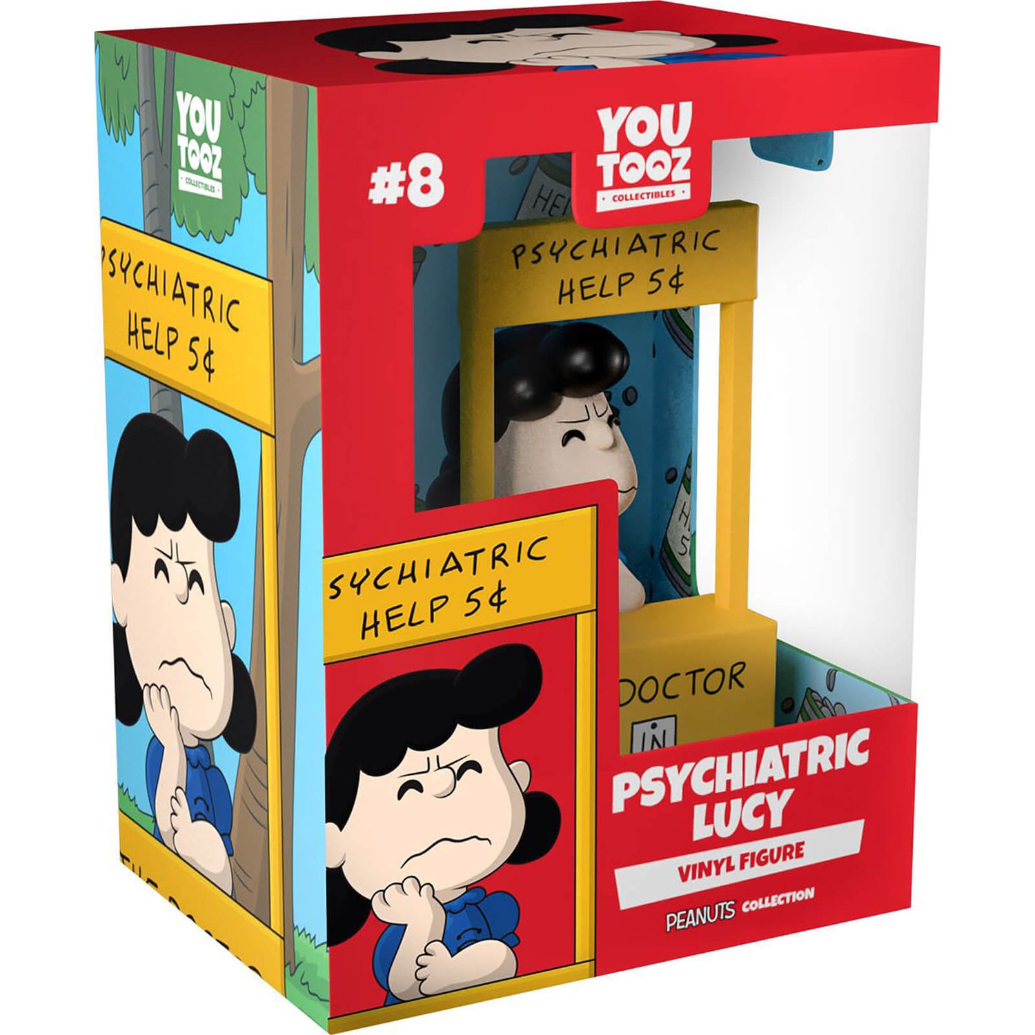 Youtooz Peanuts 5" Vinyl Collectible Figure Psychiatric Lucy