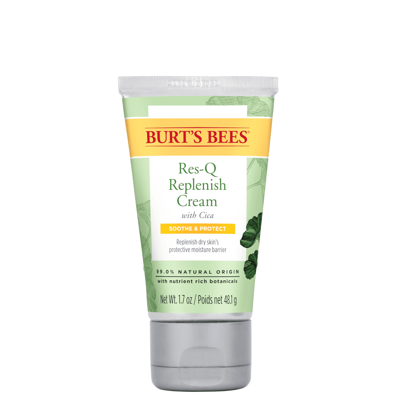 Burt's Bees 99 Natural Origin ResQ Cream with Cica 50g LOOKFANTASTIC