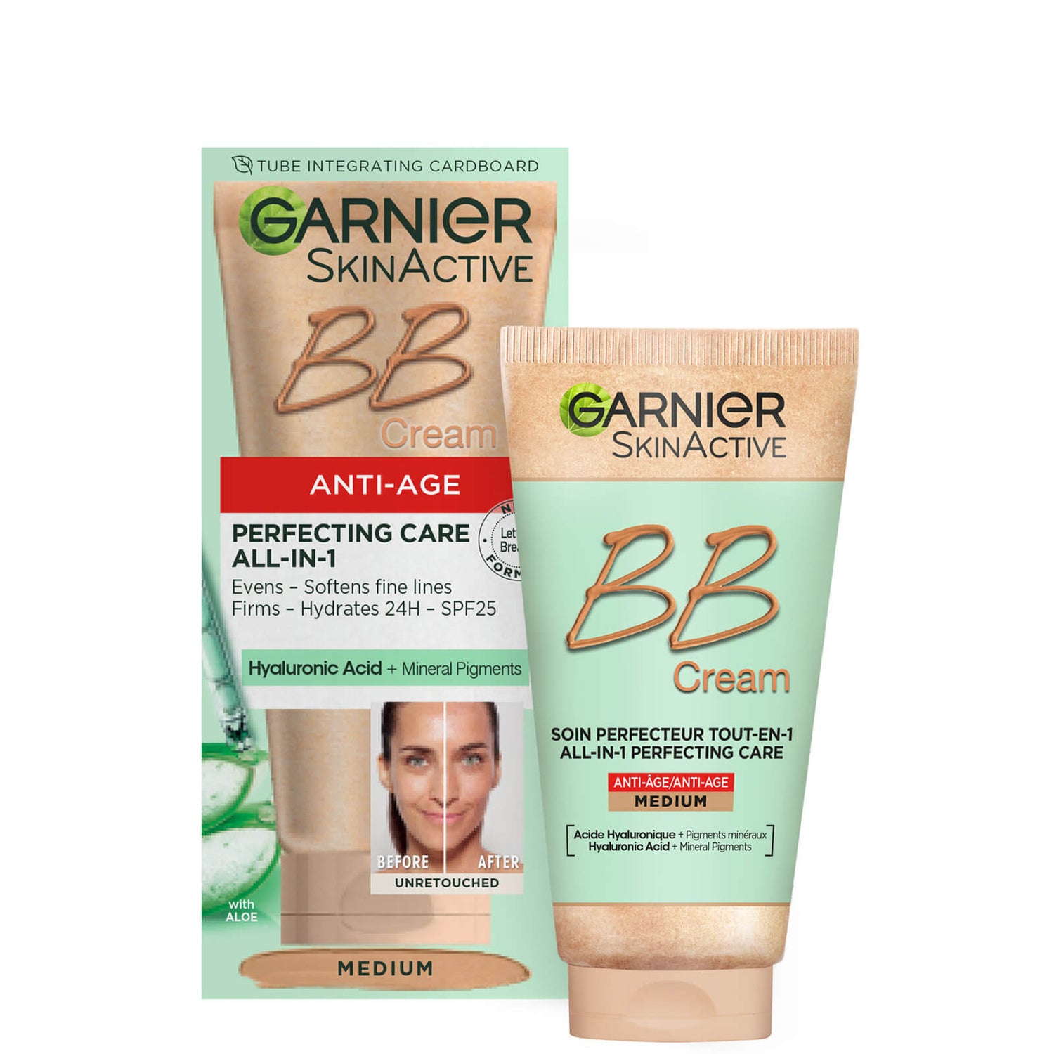 Garnier SkinActive BB Cream AntiAging Tinted Moisturiser SPF25