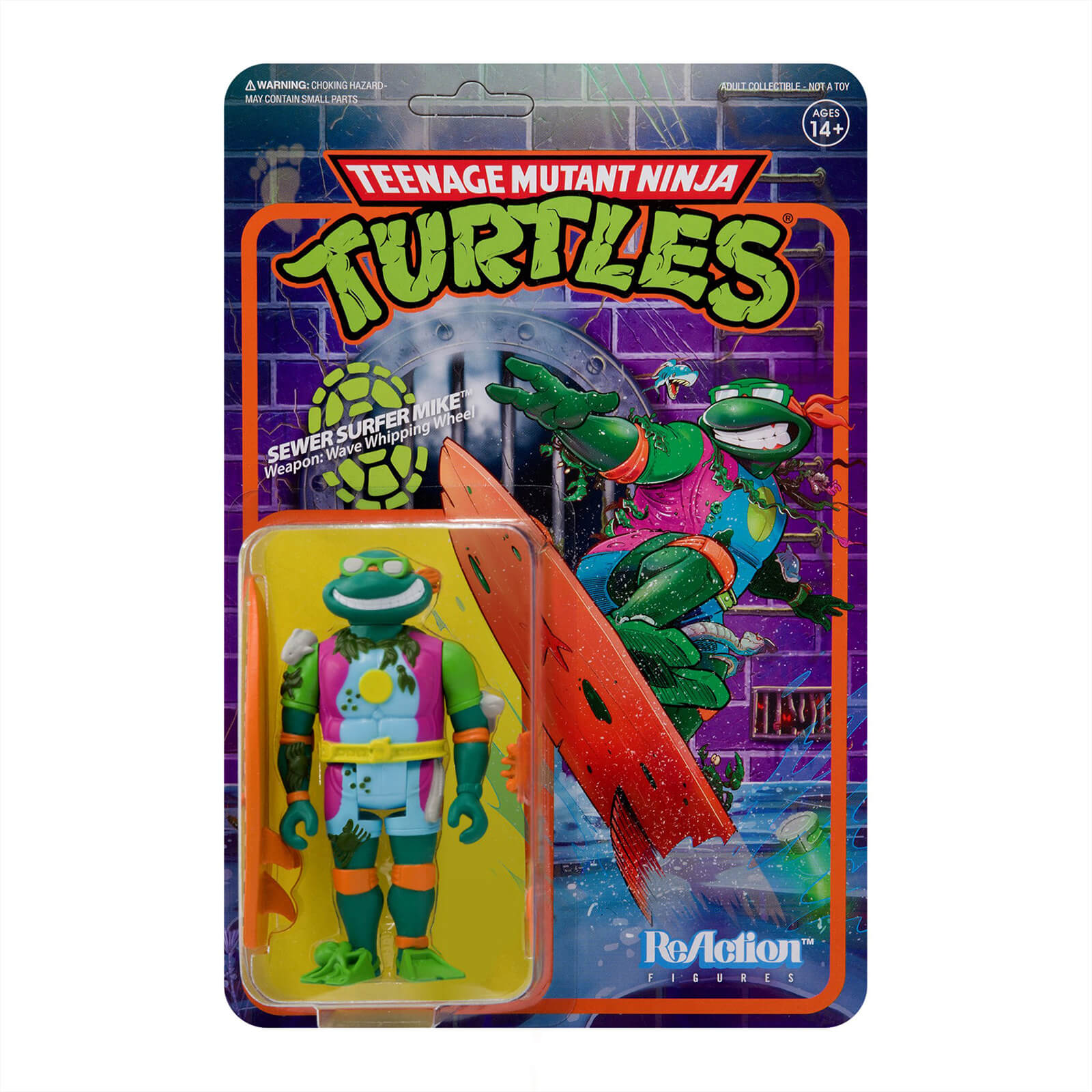Teenage Mutant Ninja Turtles ReAction Figures - Mutagen Man (Glow