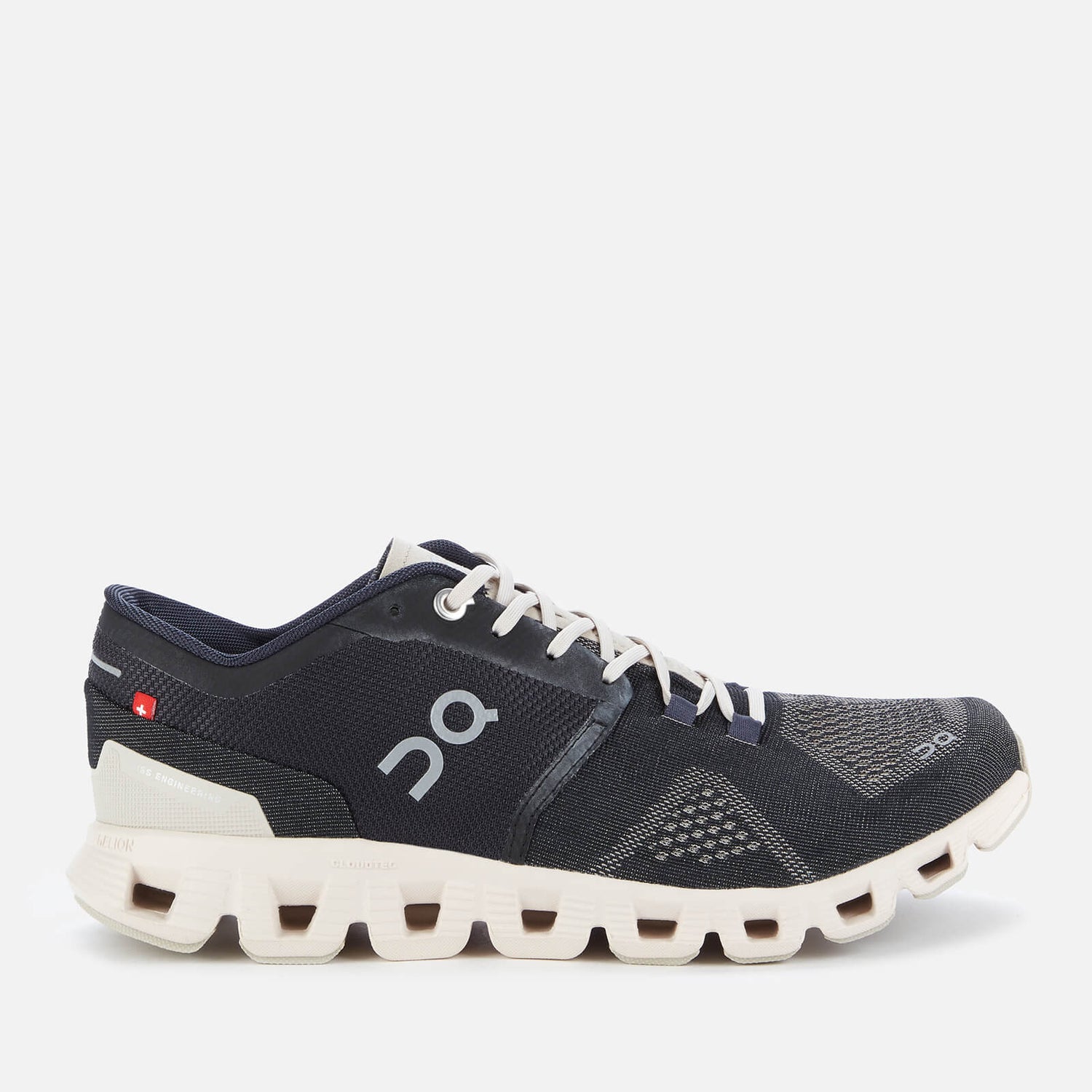 ON Women's Cloud X Running Trainers Black/Pearl FREE UK Delivery