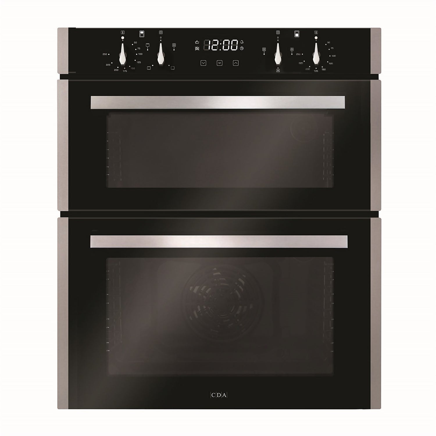 CDA DC741SS Built-under Double Electric Oven with Touch Control Timer