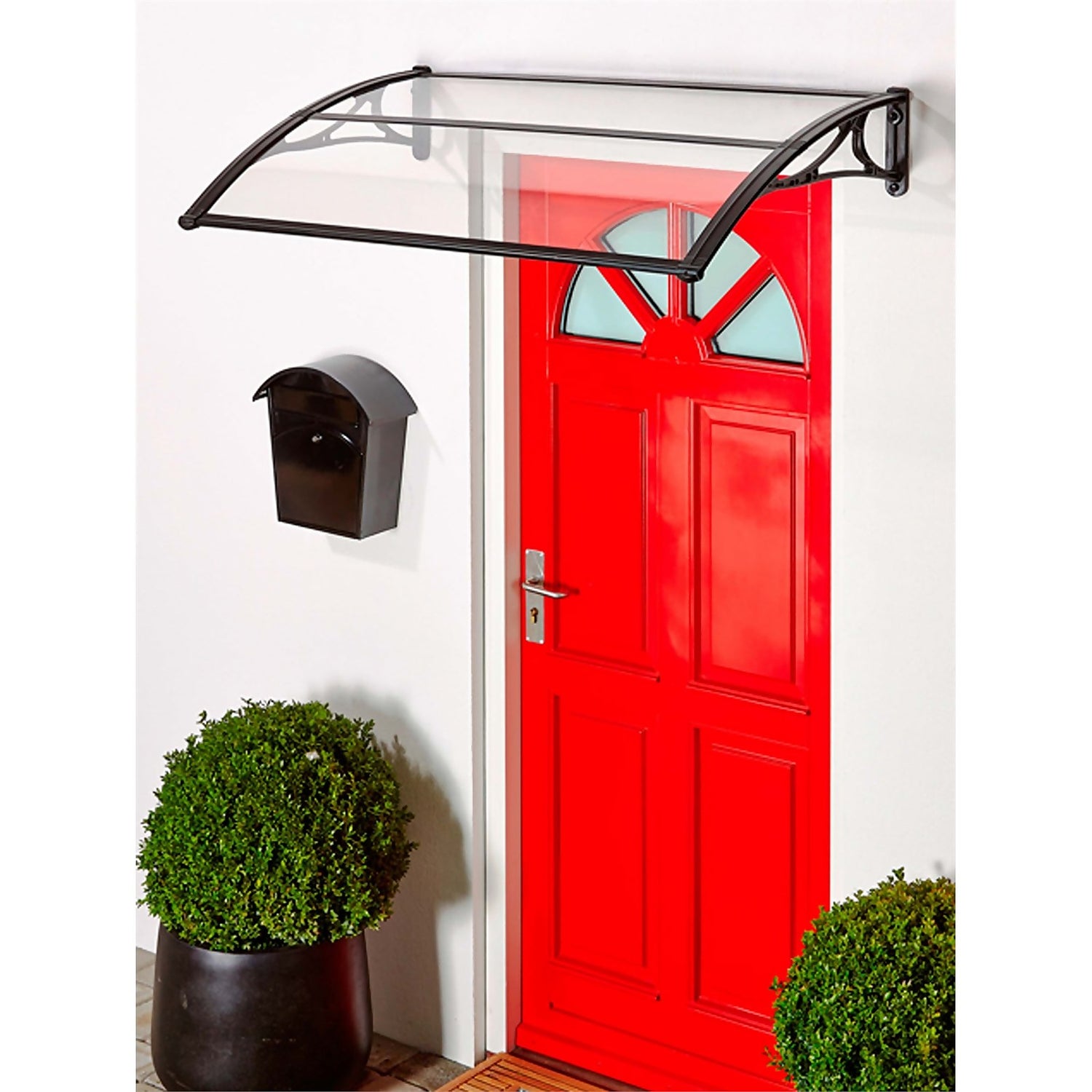 Emma 1400X800 Black Door Canopy Homebase