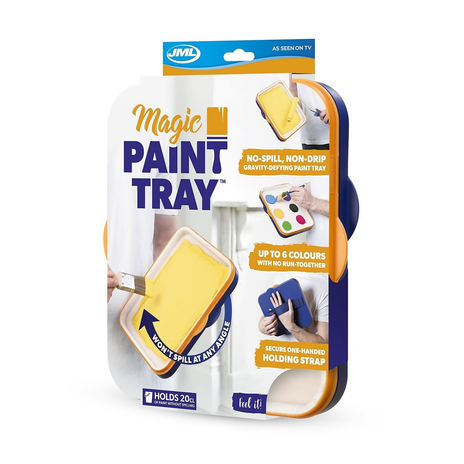 Magic Paint Tray The nospill, nondrip paint tray Homebase