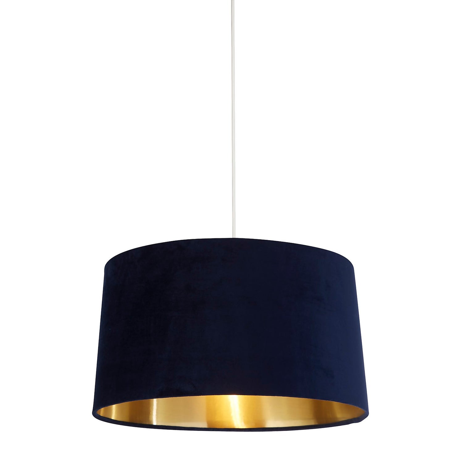 Navy Lamp Shade Large atelieryuwa.ciao.jp