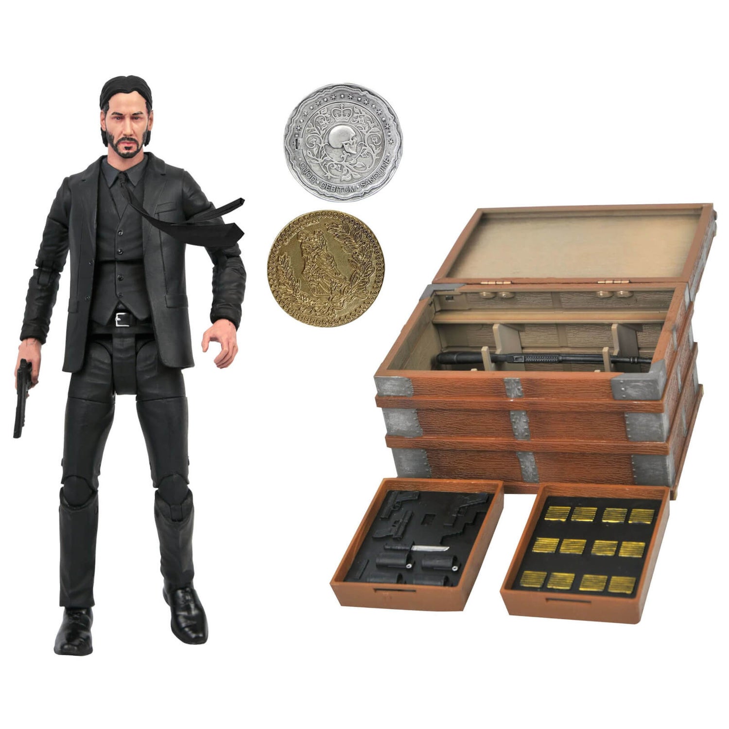 Diamond Select John Wick Deluxe Action Figure Set John Wick