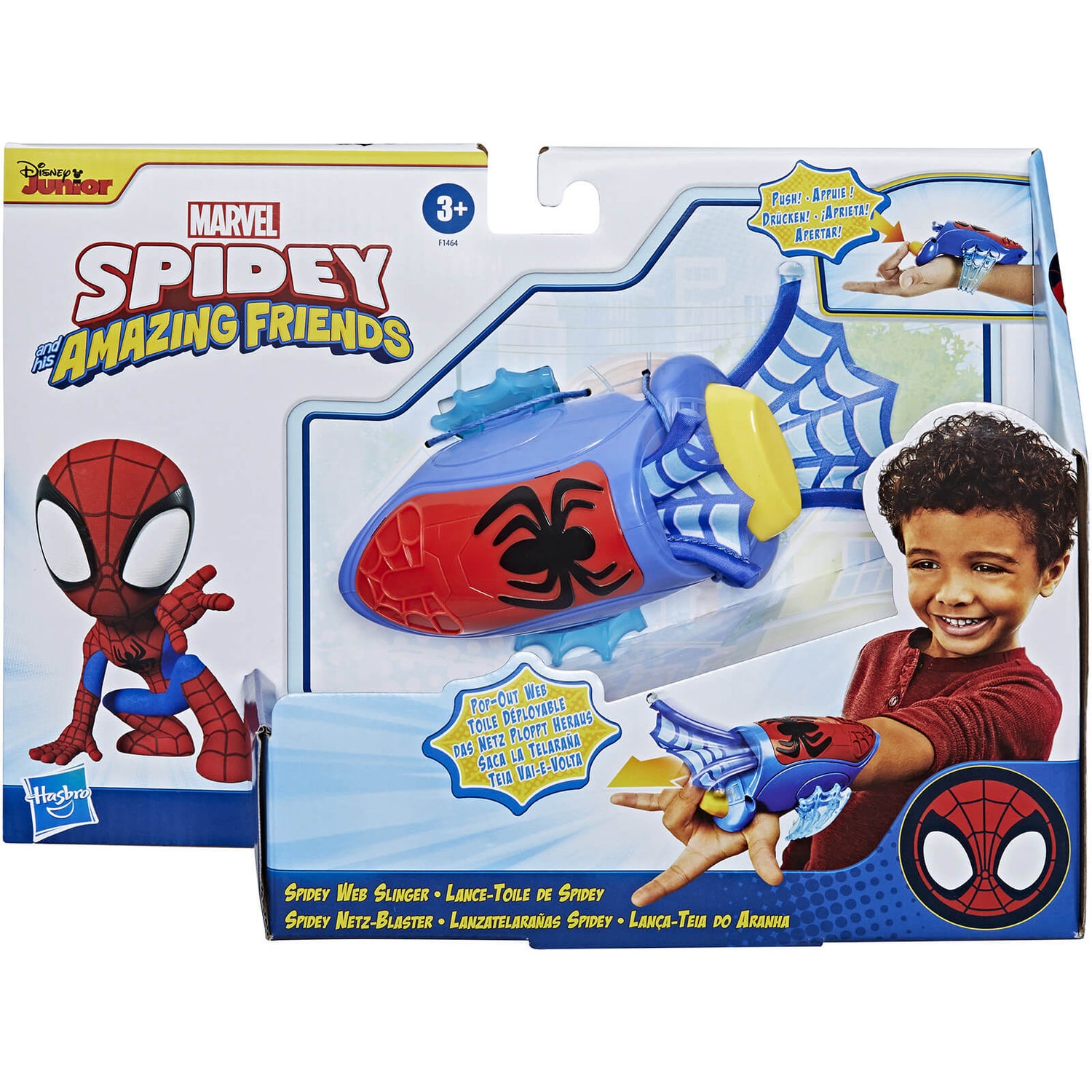 Hasbro Marvel Spidey and His Amazing Friends Spidey  Slinger Wrist